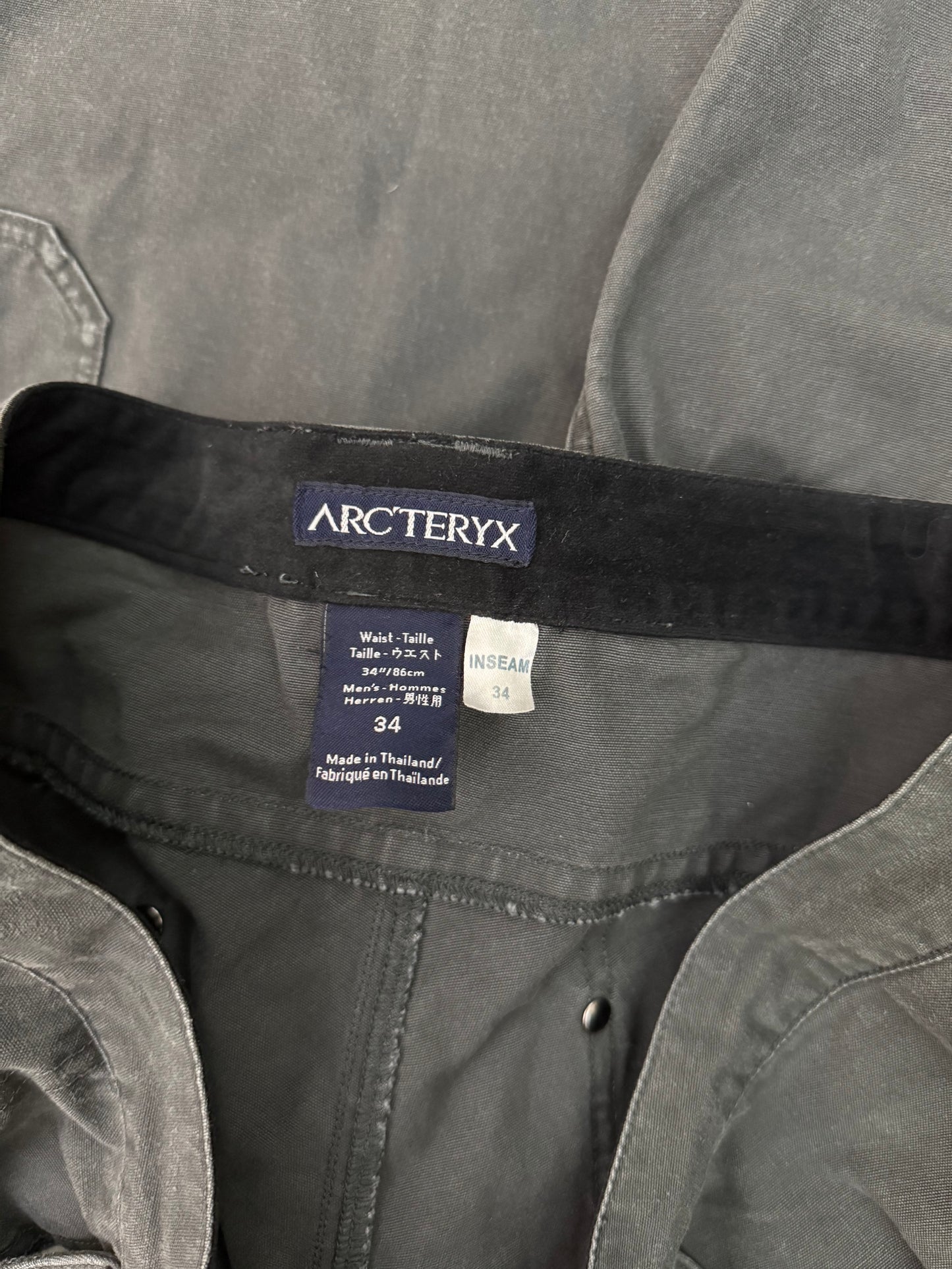 Arc'teryx Spotter Pant Men's 34 Grey
