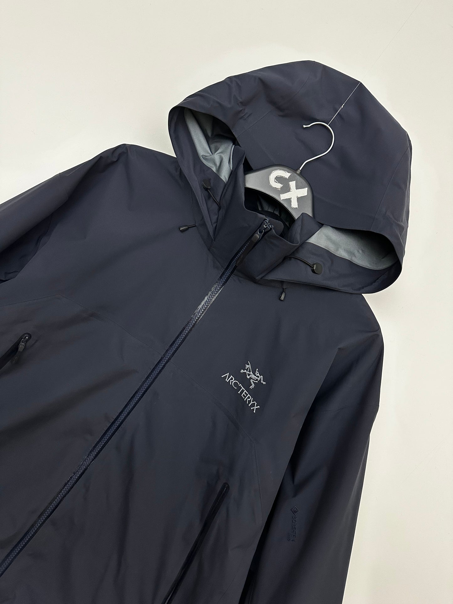 Arc’teryx Beta AR Jacket Black Sapphire Blue Men’s XXL Gore-Tex Pro RECCO