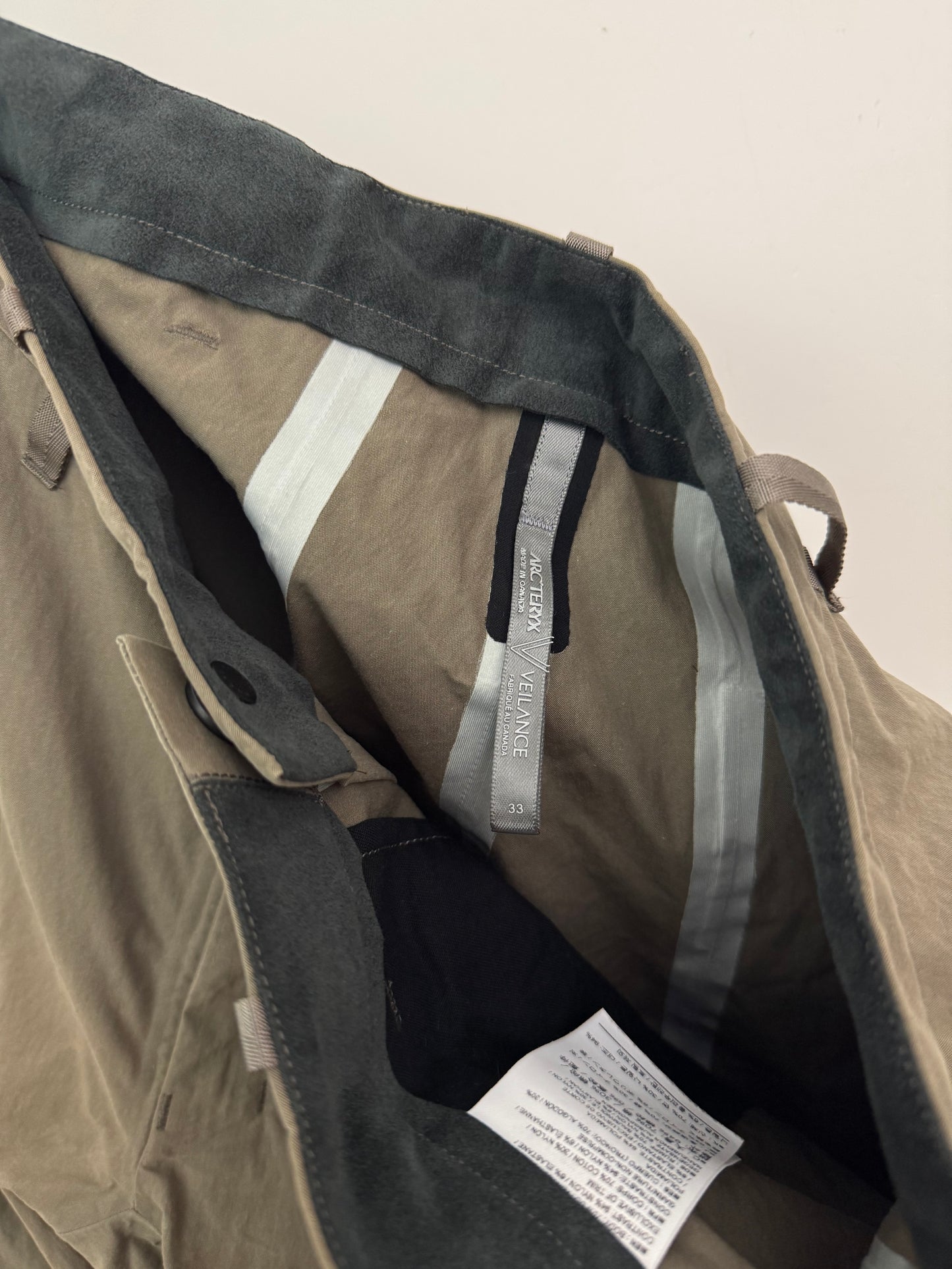 Arc'teryx Veilance Apparat Pant Green Men’s 33