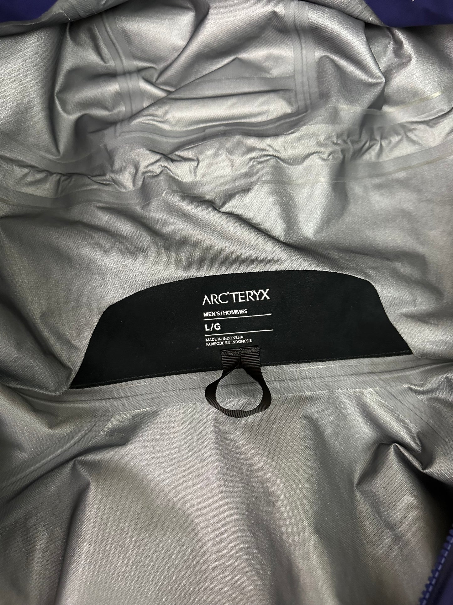 Arc’teryx Beta Jacket Purple Men’s L Large Gore-Tex RECCO