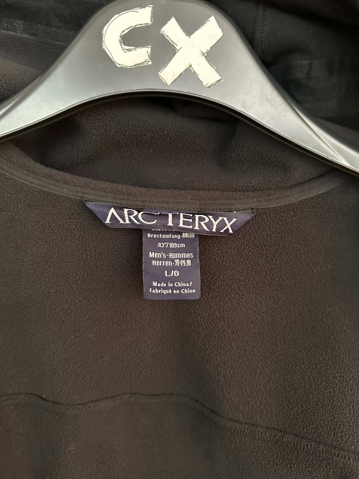 Arc’teryx Gamma MX Hoody Black Red Men’s L Large