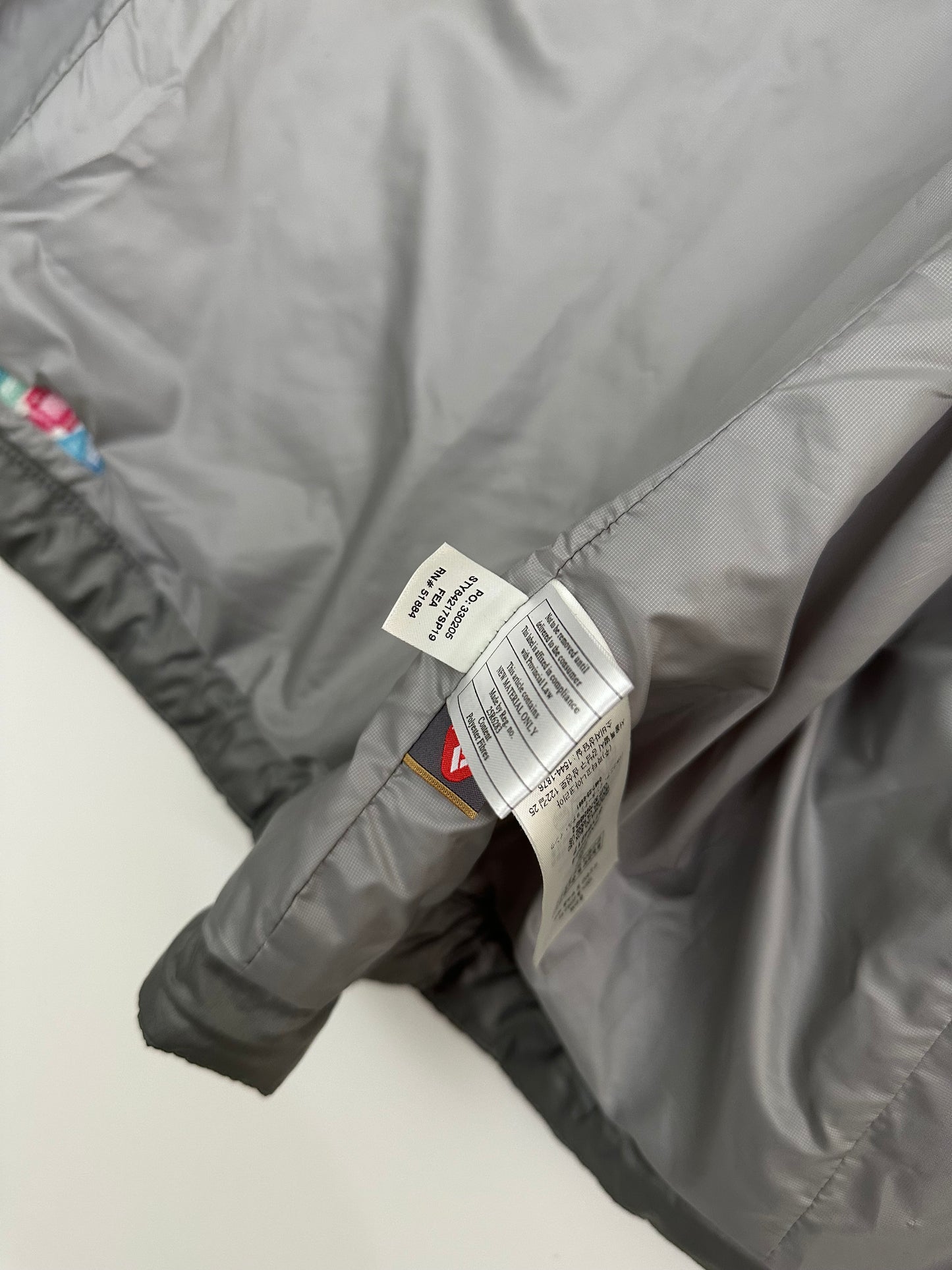 Patagonia Nano Puff Jacket Women's L Large Feather Grey