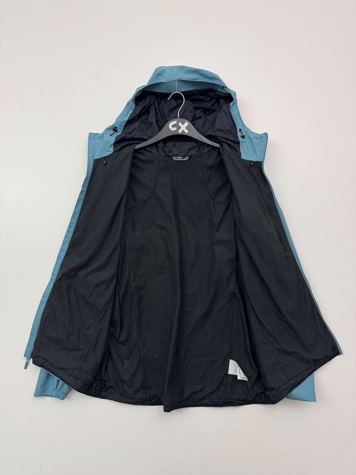 Arc'teryx Solano Hoody Solace Blue Men's L Large Gore-Tex Infinium