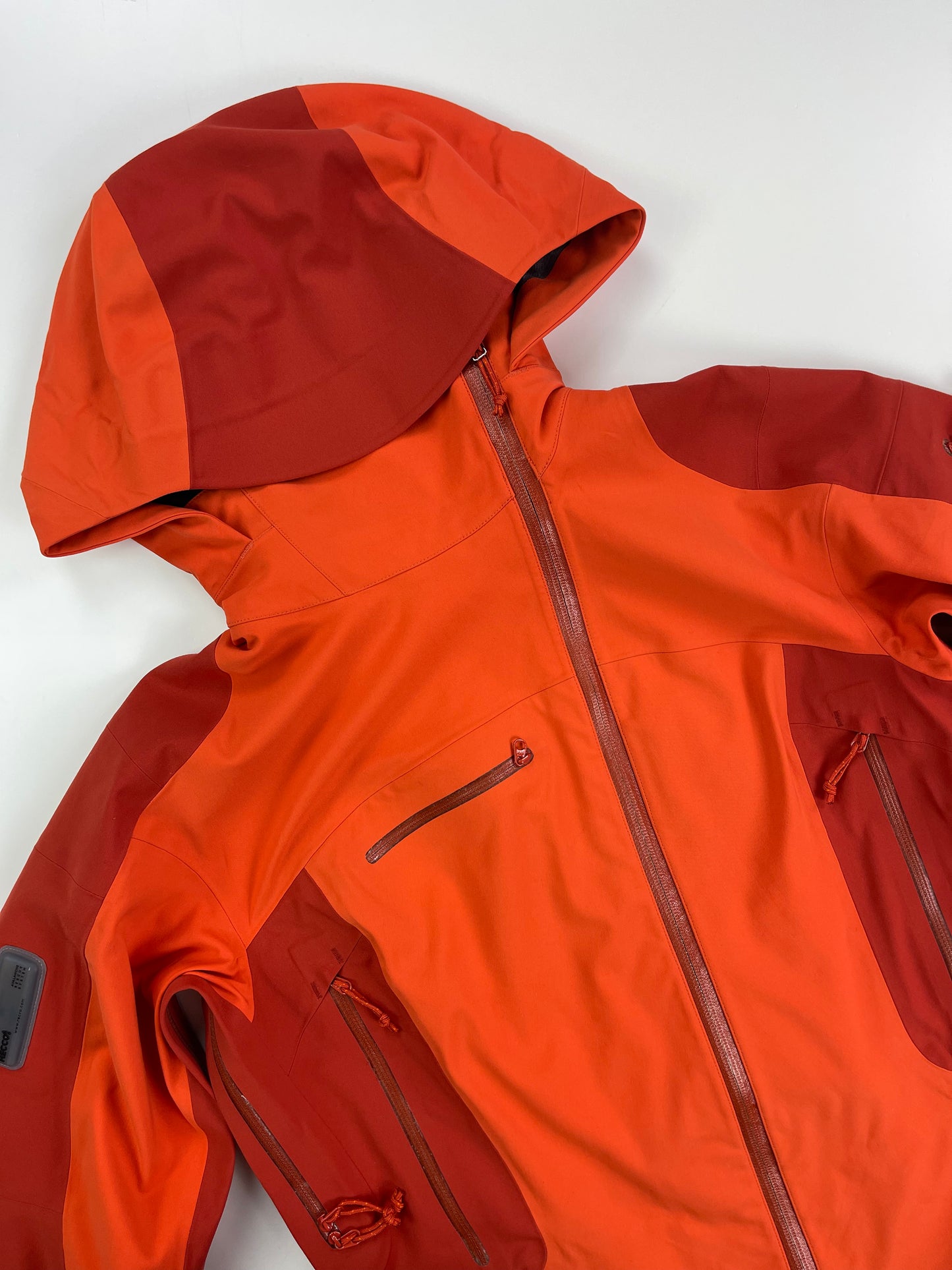 Arc'teryx Sidewinder Jacket Women’s M Medium Orange Gore-Tex RECCO