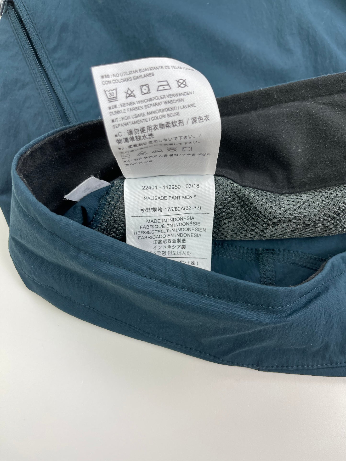 Arc’teryx Palisade Pant W32 L32 Blue