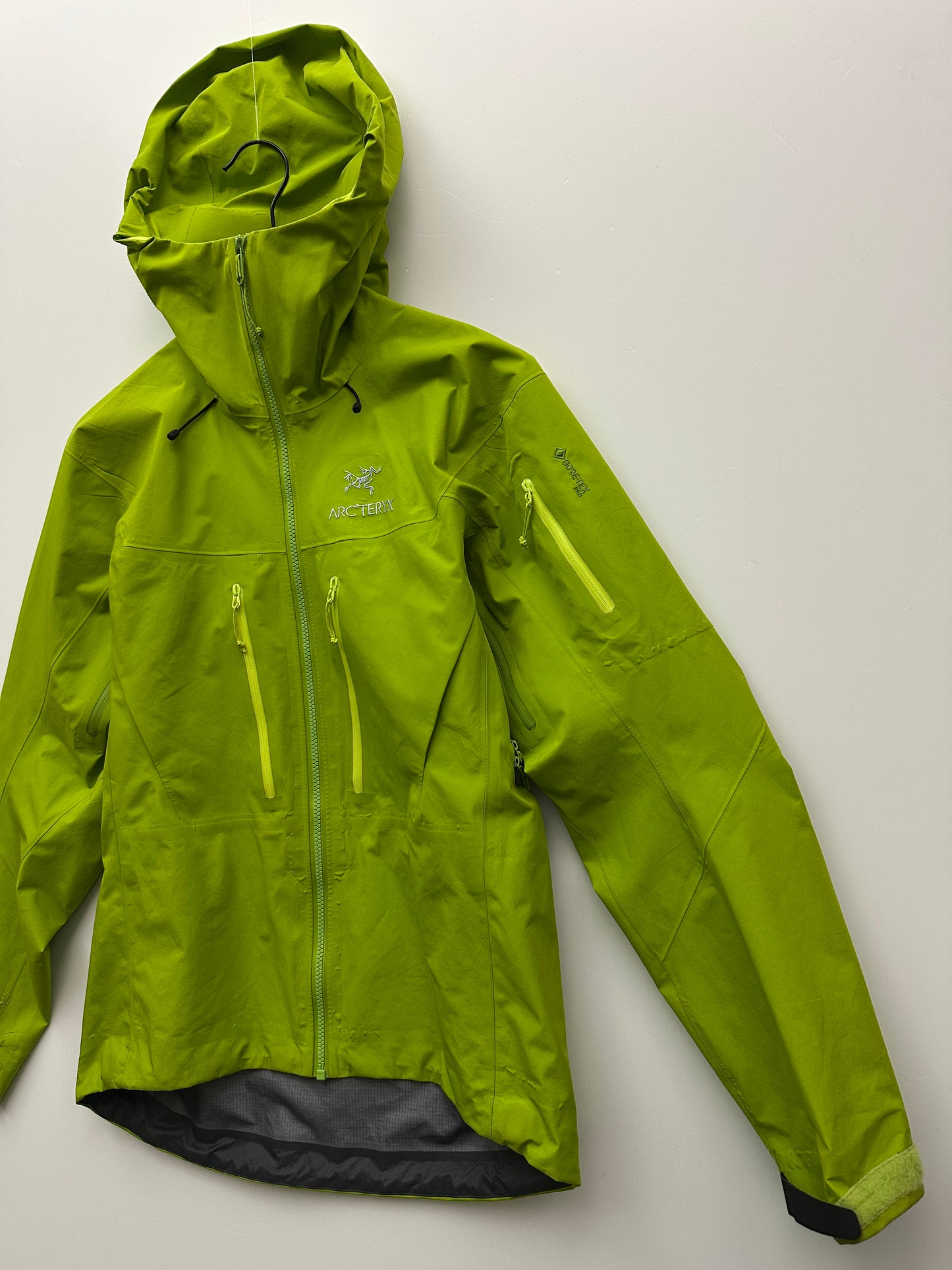 Arc’teryx Alpha SV Jacket Green Men’s S Small Gore-Tex Pro