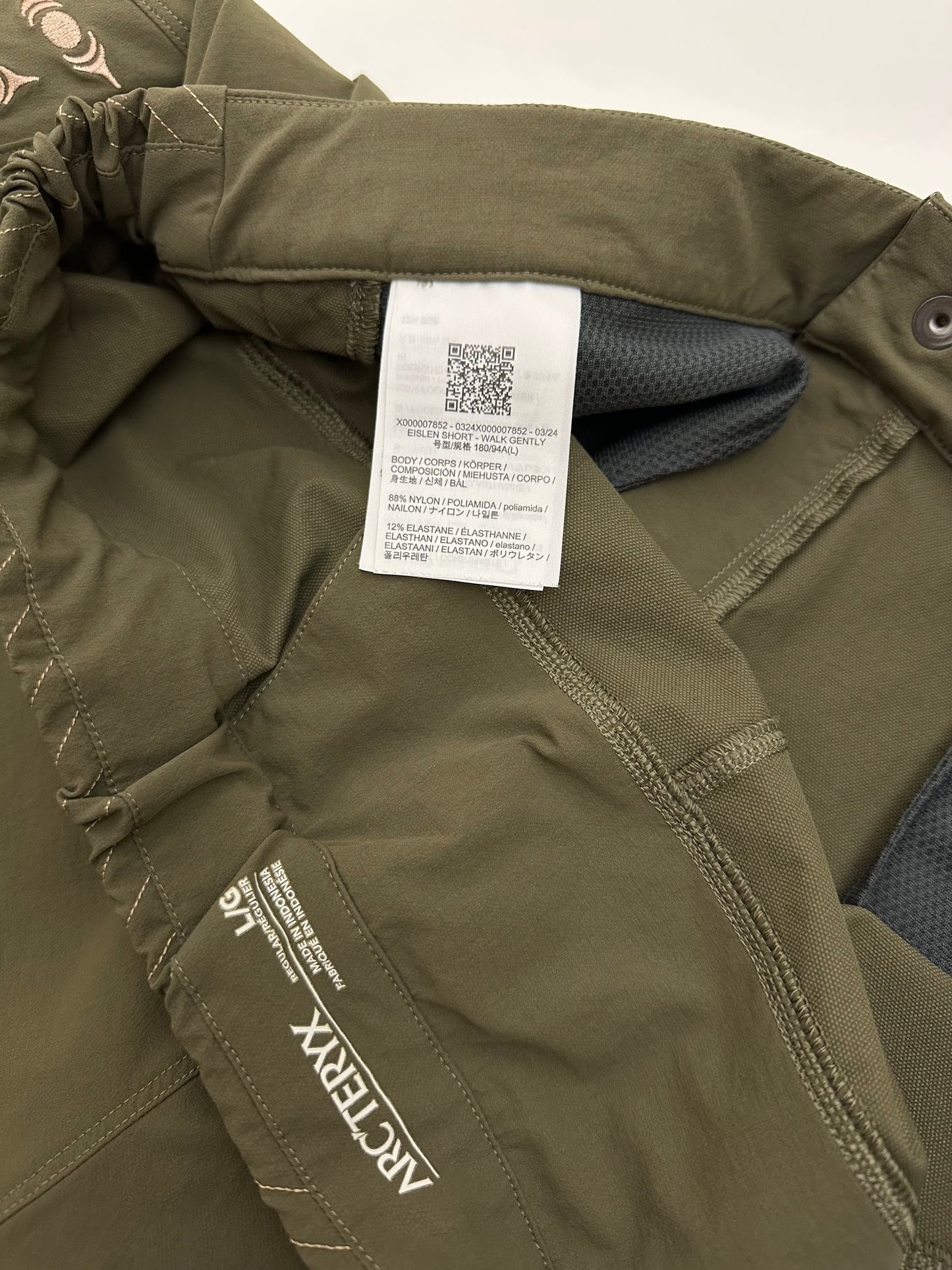Arc’teryx Walk Gently Eislen Short Tatsu Green Men’s L Large