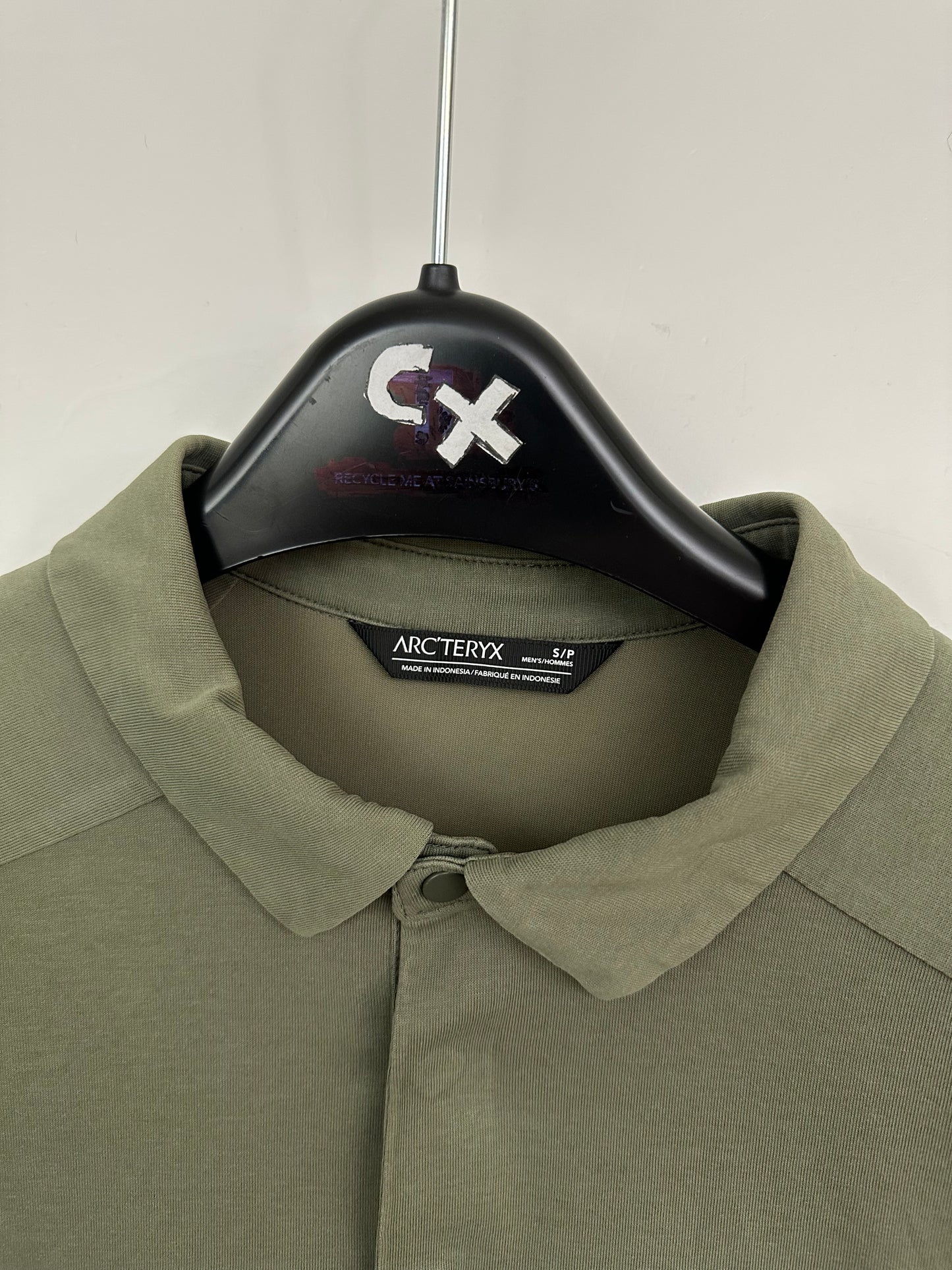 Arc’teryx Eris Polo T-Shirt Forage Green Men’s S Small