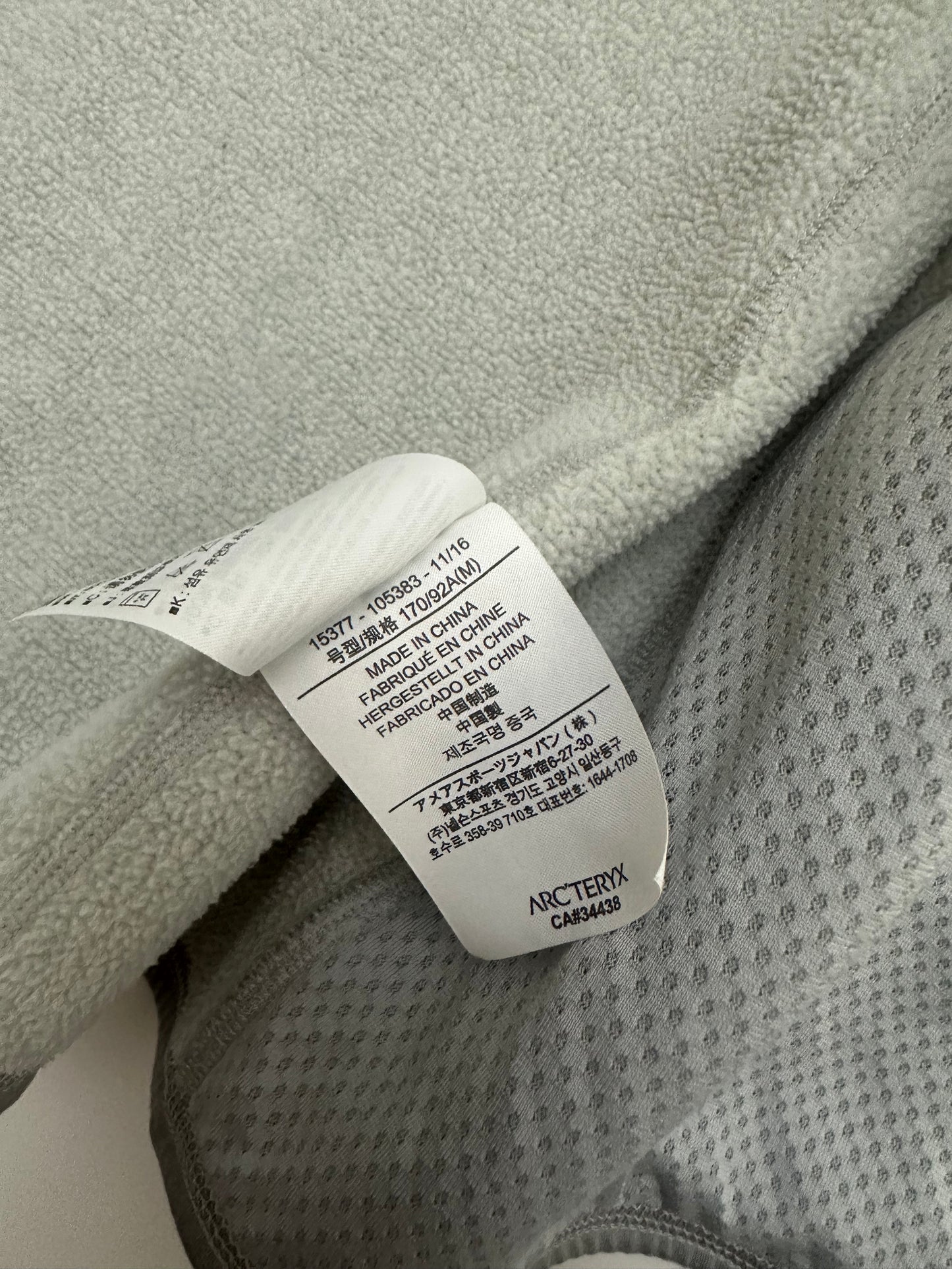 Arc'teryx Covert Cardigan Grey Women's M Medium