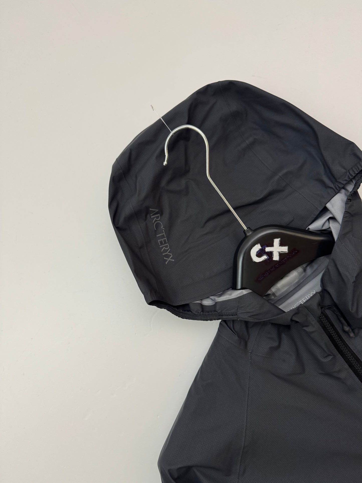 Arc'teryx Norvan Shell Jacket Black Grey Men's Small Gore-Tex RECCO