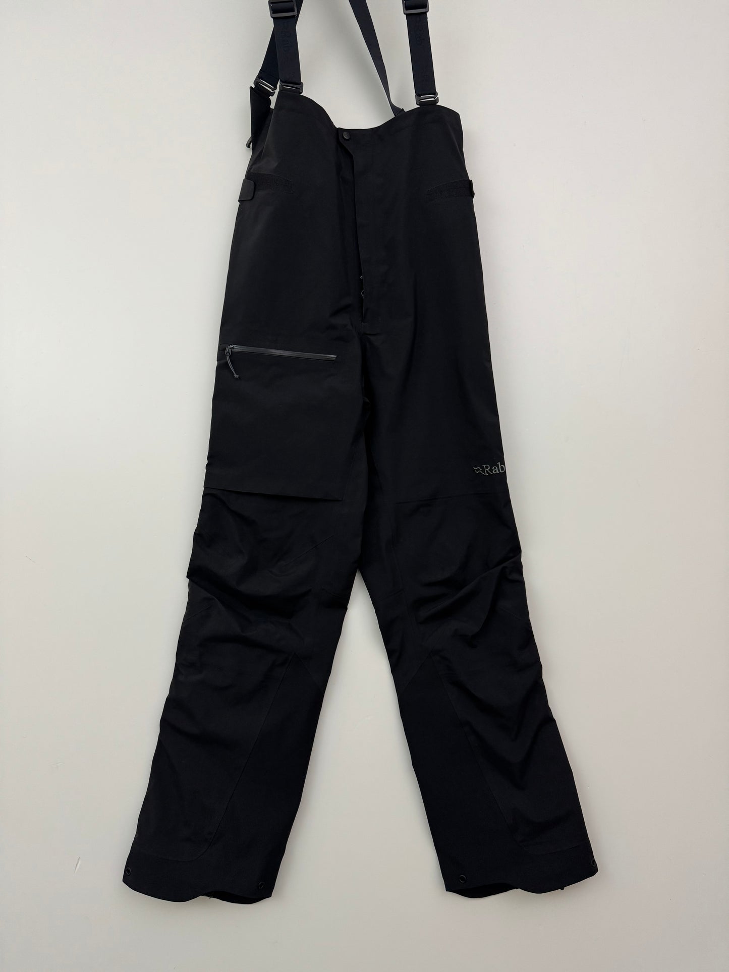 Rab Latok GTX Bib Black Men's Small Gore-Tex Pro Waterproof Salopettes