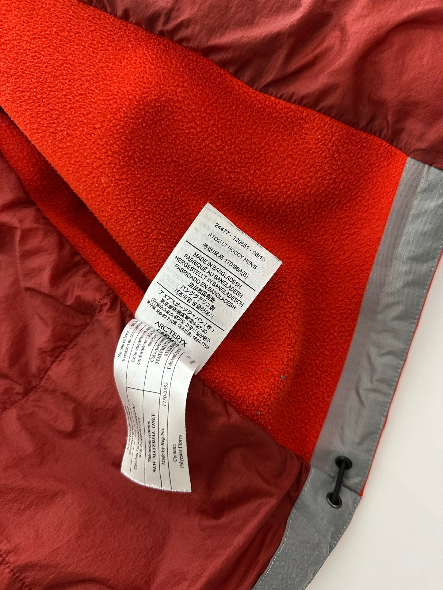 Arc’teryx Atom LT Hoody Red Men’s S Small