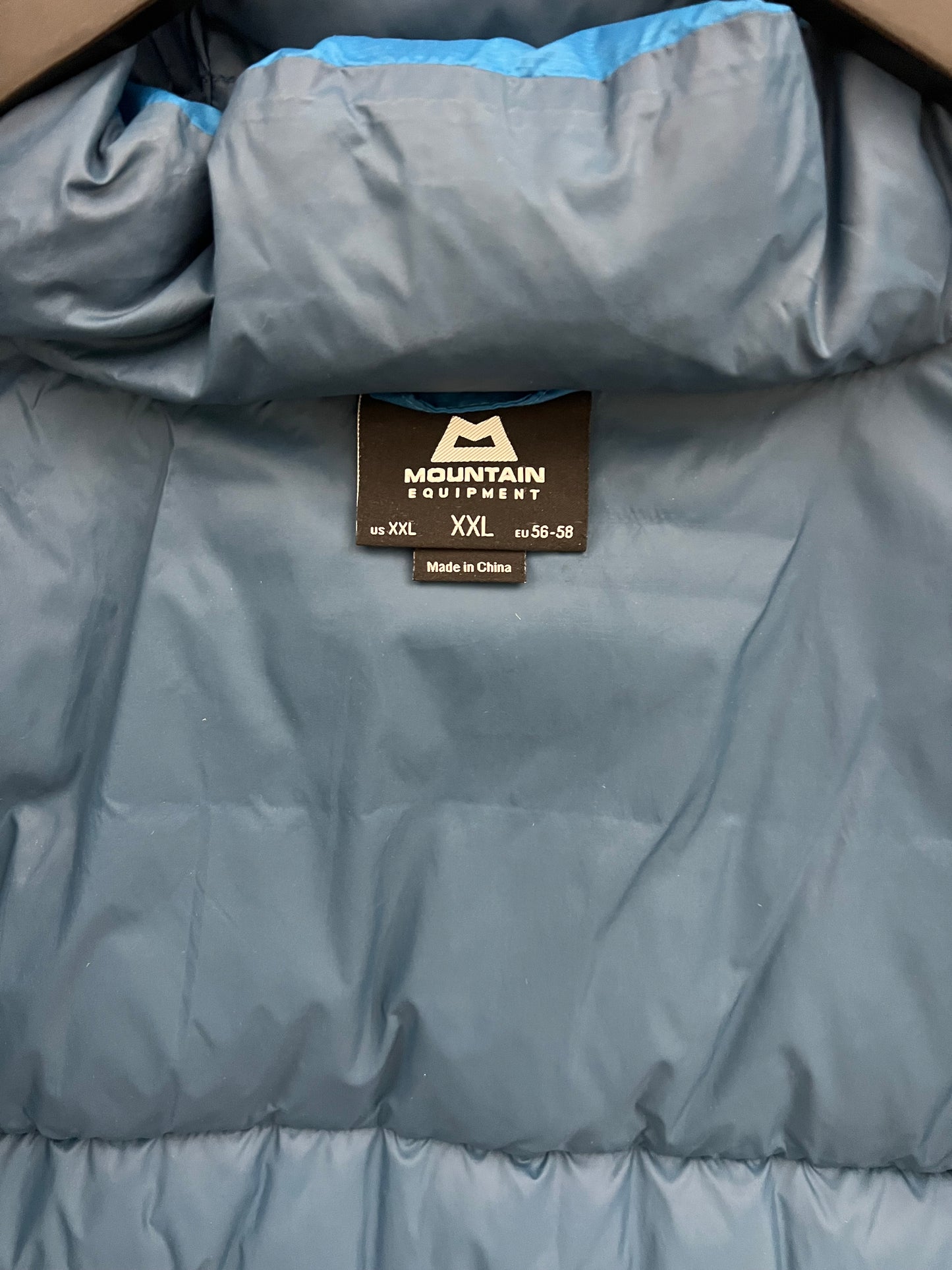 Mountain Equipment Senja Down Jacket Blue Men’s XXL