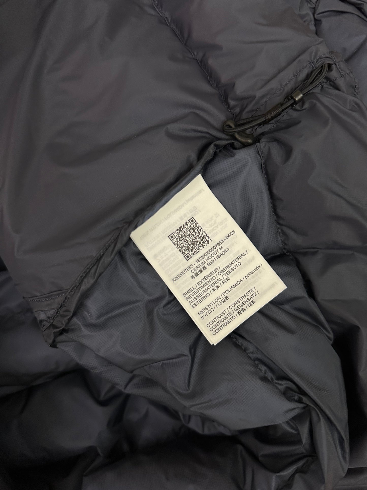 Arc’teryx Cerium Hoody Black Sapphire Blue Men’s XL Extra Large