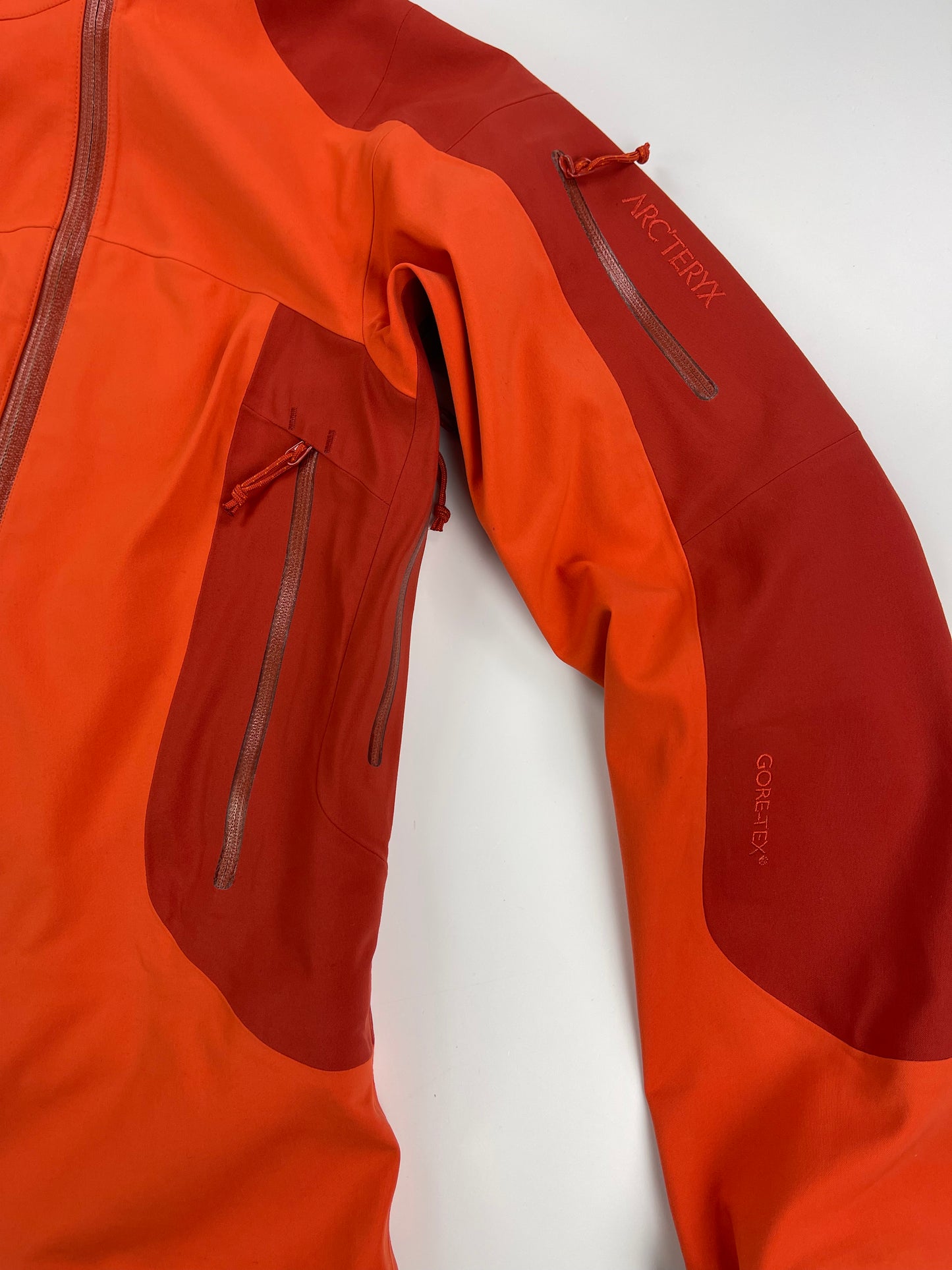 Arc'teryx Sidewinder Jacket Women’s M Medium Orange Gore-Tex RECCO