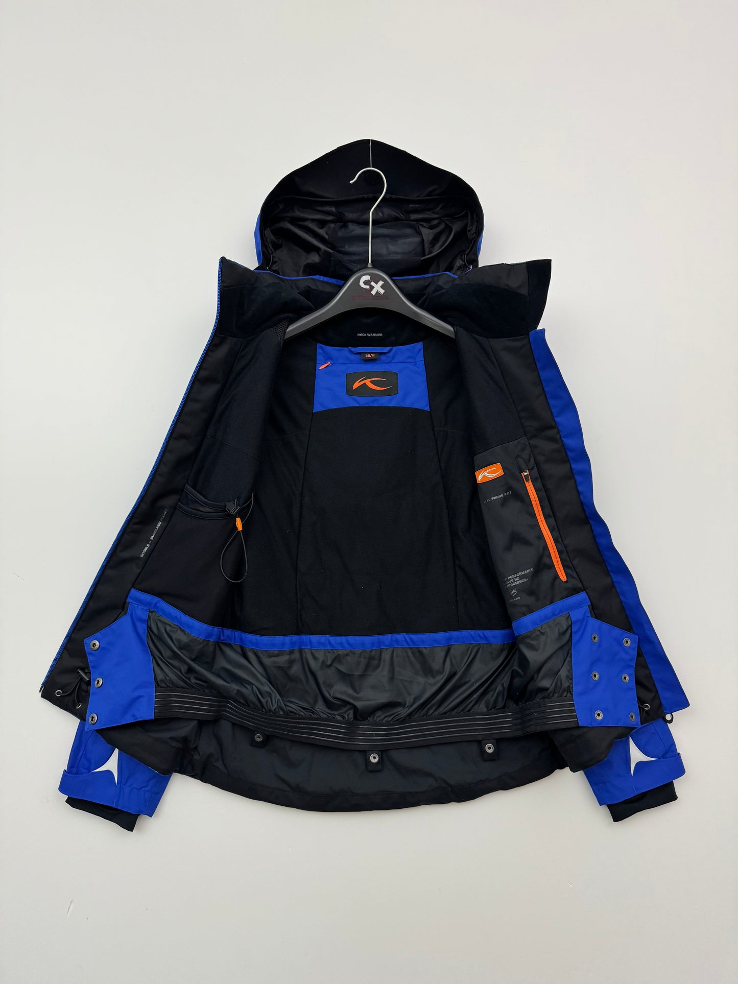 Kjus Formula Ski Jacket Blue Women’s M Medium / EU 38 RECCO Dermizax PrimaLoft