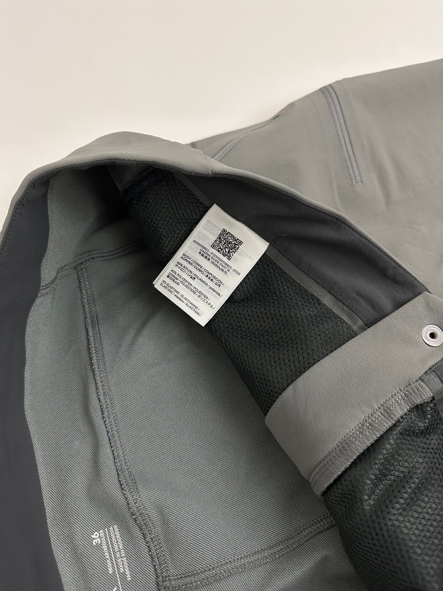 Arc'teryx Gamma Guide Pant Void Grey Men’s 36 R