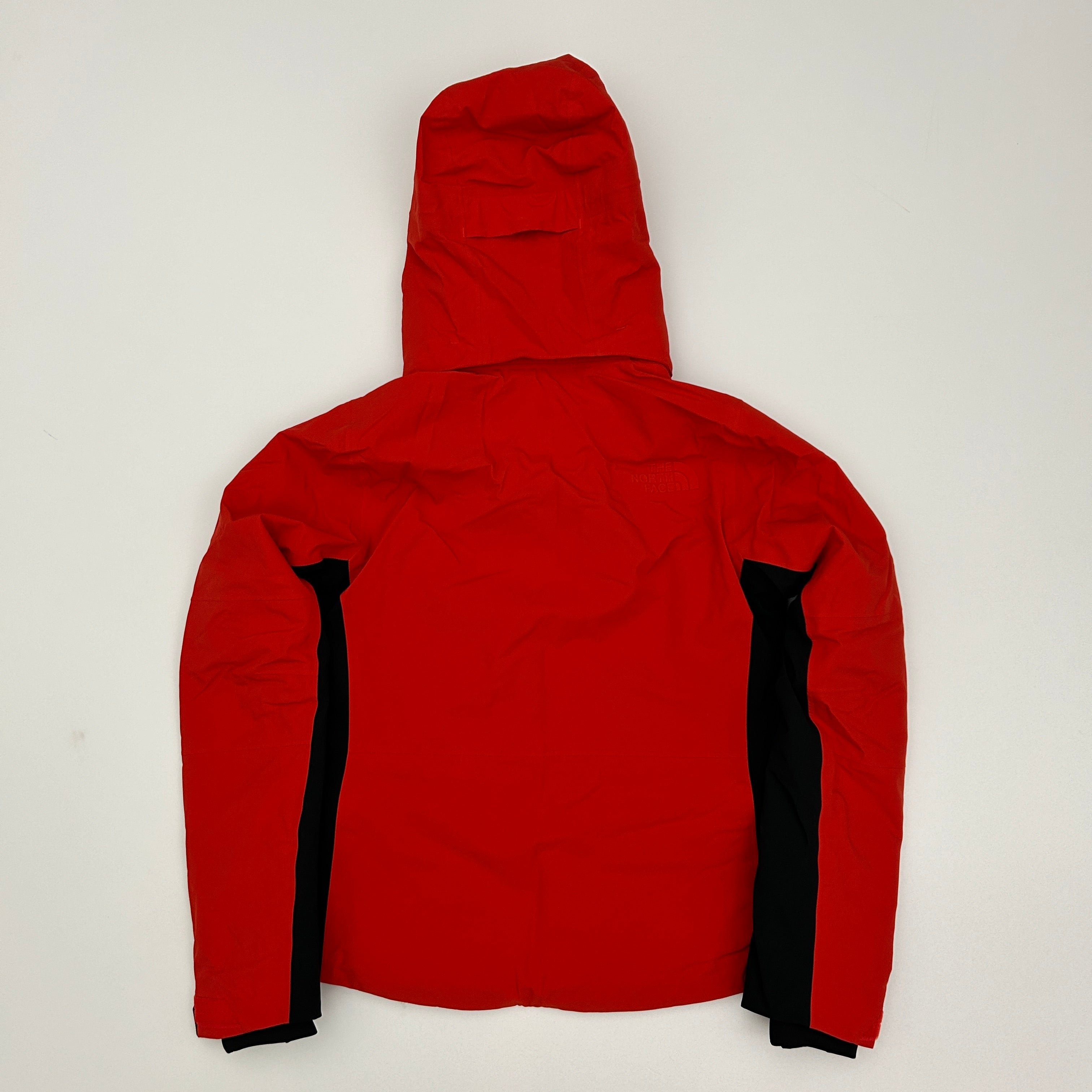 North face store red ski jacket