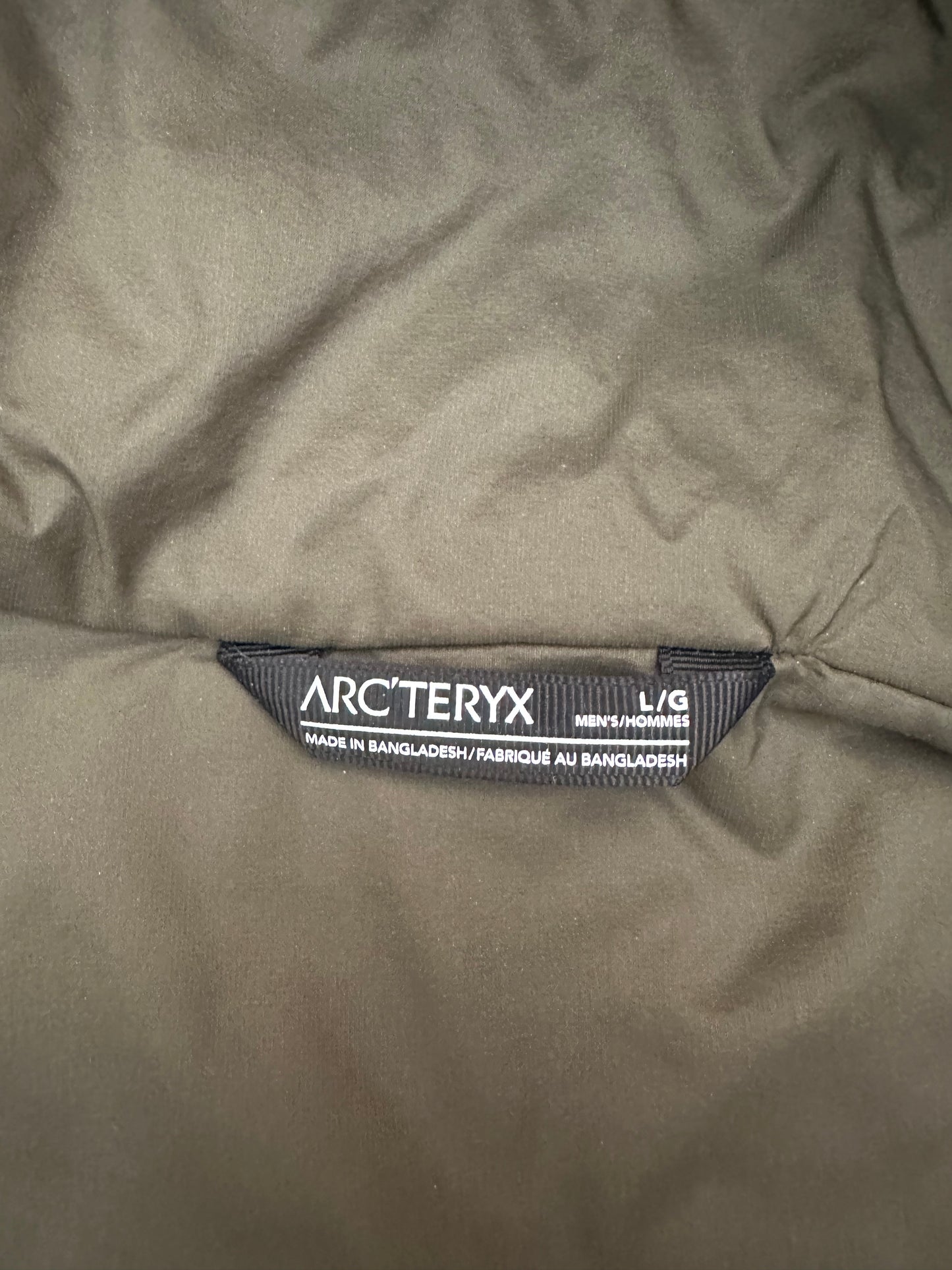 Arc’teryx LEAF Atom LT Hoody Gen 2 Ranger Green L Large