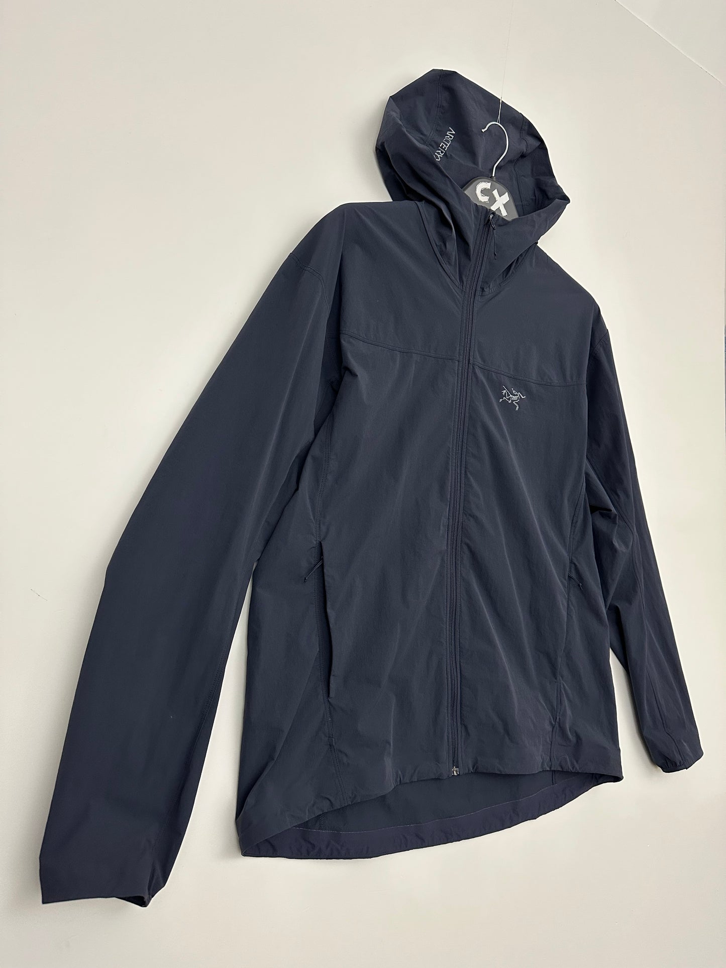 Arc’teryx Gamma Lightweight Hoody Black Sapphire Blue Men’s L Large