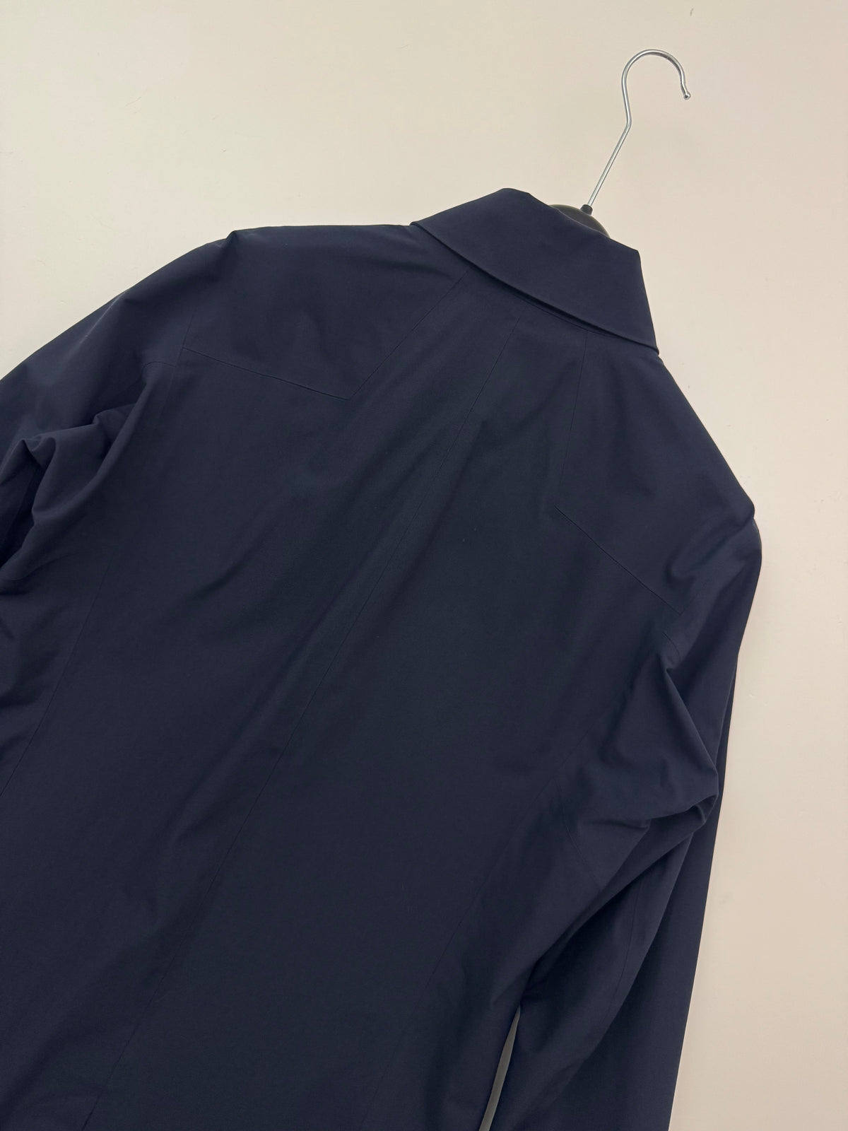 Arc'teryx Keppel Trench Coat Navy Blue Men's S Small Gore-Tex