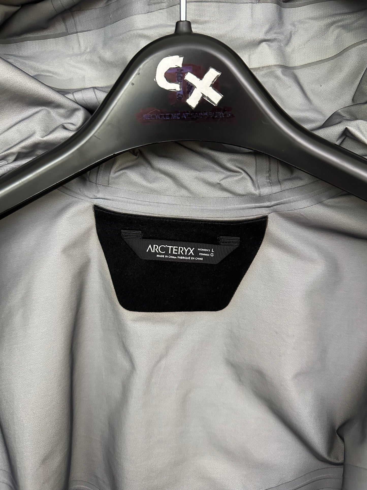 Arc’teryx Andra Coat Athena Grey Women’s L Large Gore-Tex