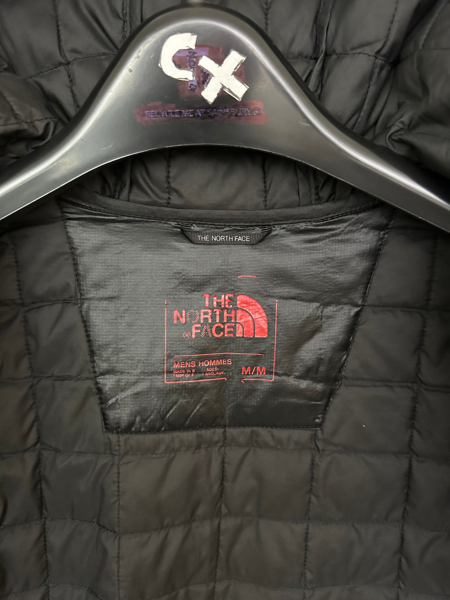 The North Face ThermoBall Hooded Jacket TNF Black Men's M Medium