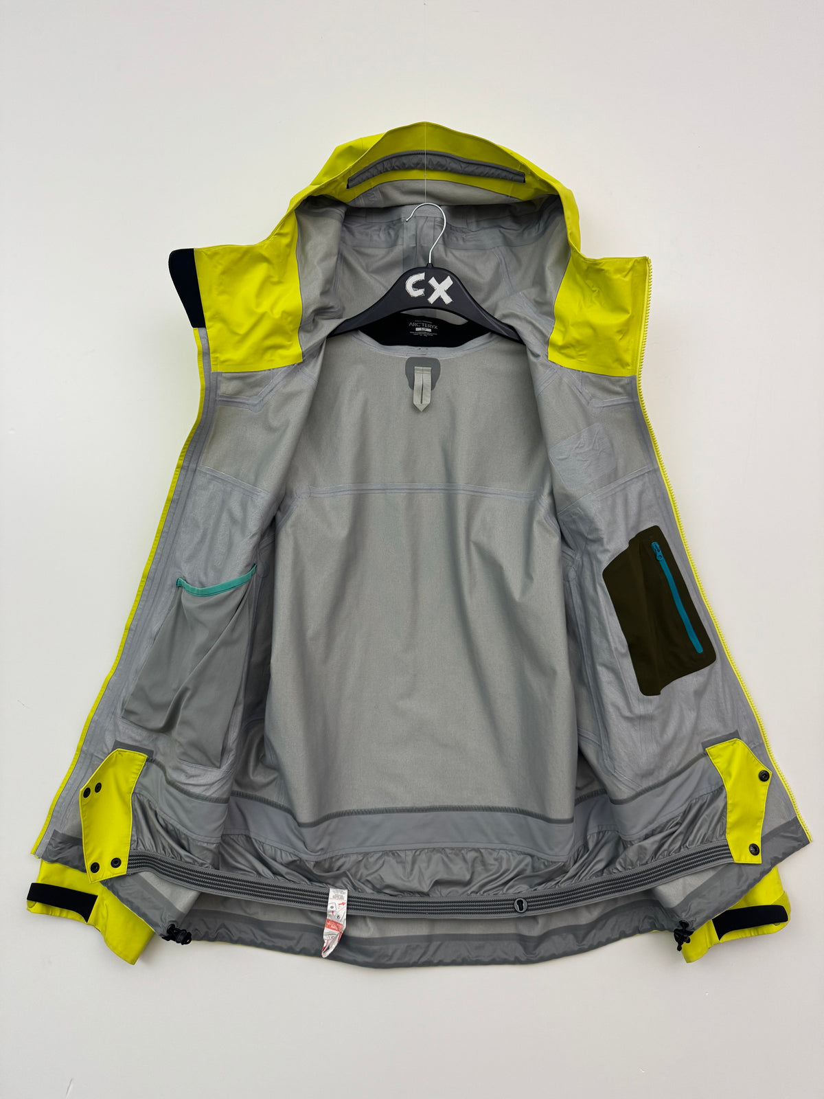 Arc'teryx Sabre Jacket Yellow Men's S Small Gore-Tex RECCO