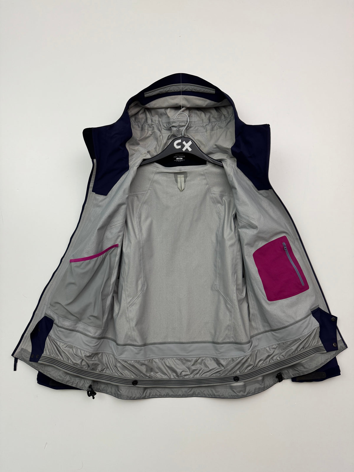 Arc'teryx Sentinel Jacket Purple Women's L Large Gore-Tex RECCO