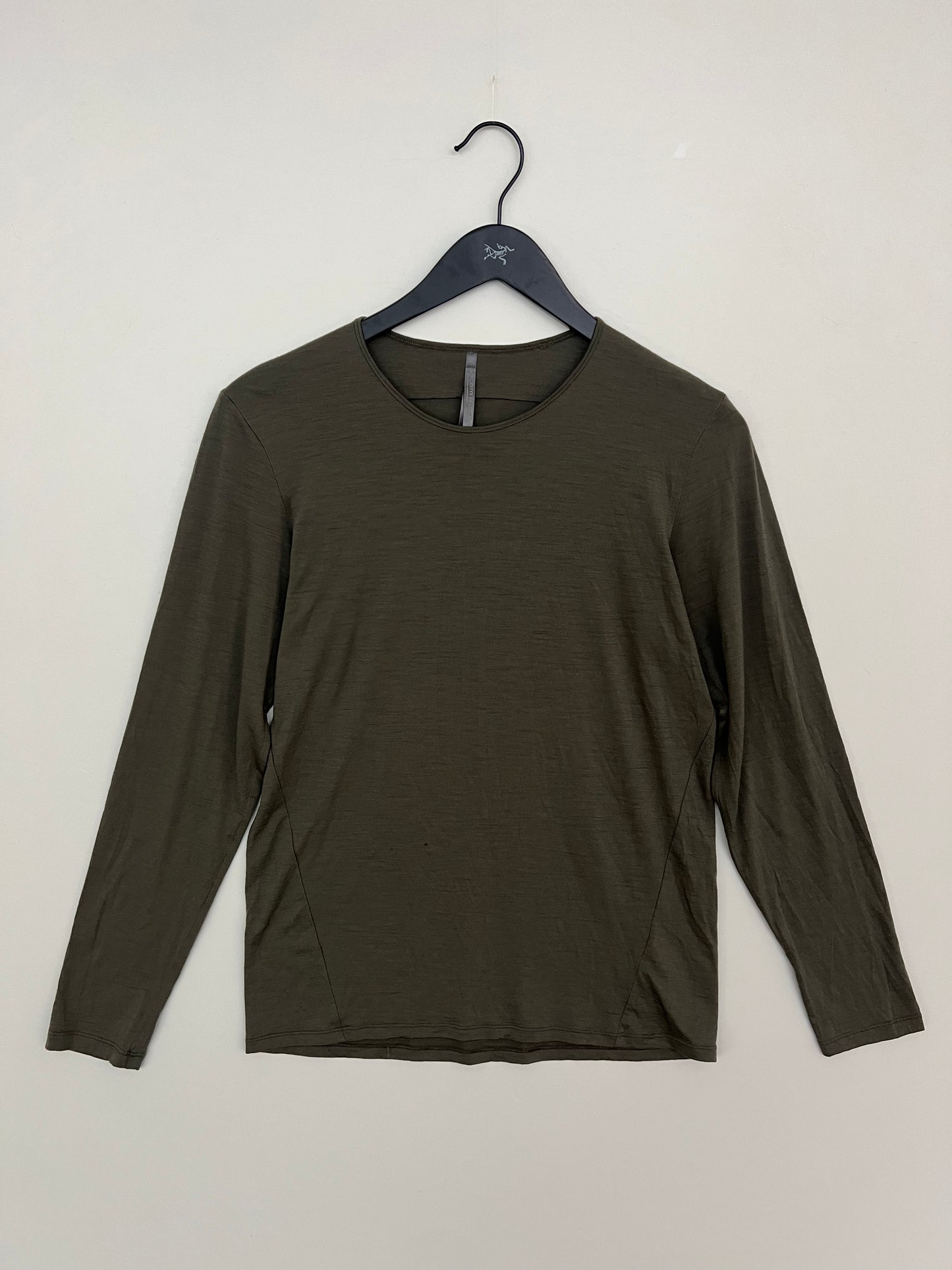 Arc’teryx Veilance Frame LS Tee Olive Green Men’s S Small Merino Wool