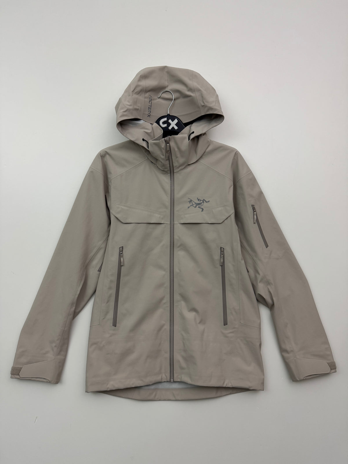 Arc'teryx Macai Shell Jacket Warm Stone Men's M Medium Gore-Tex RECCO