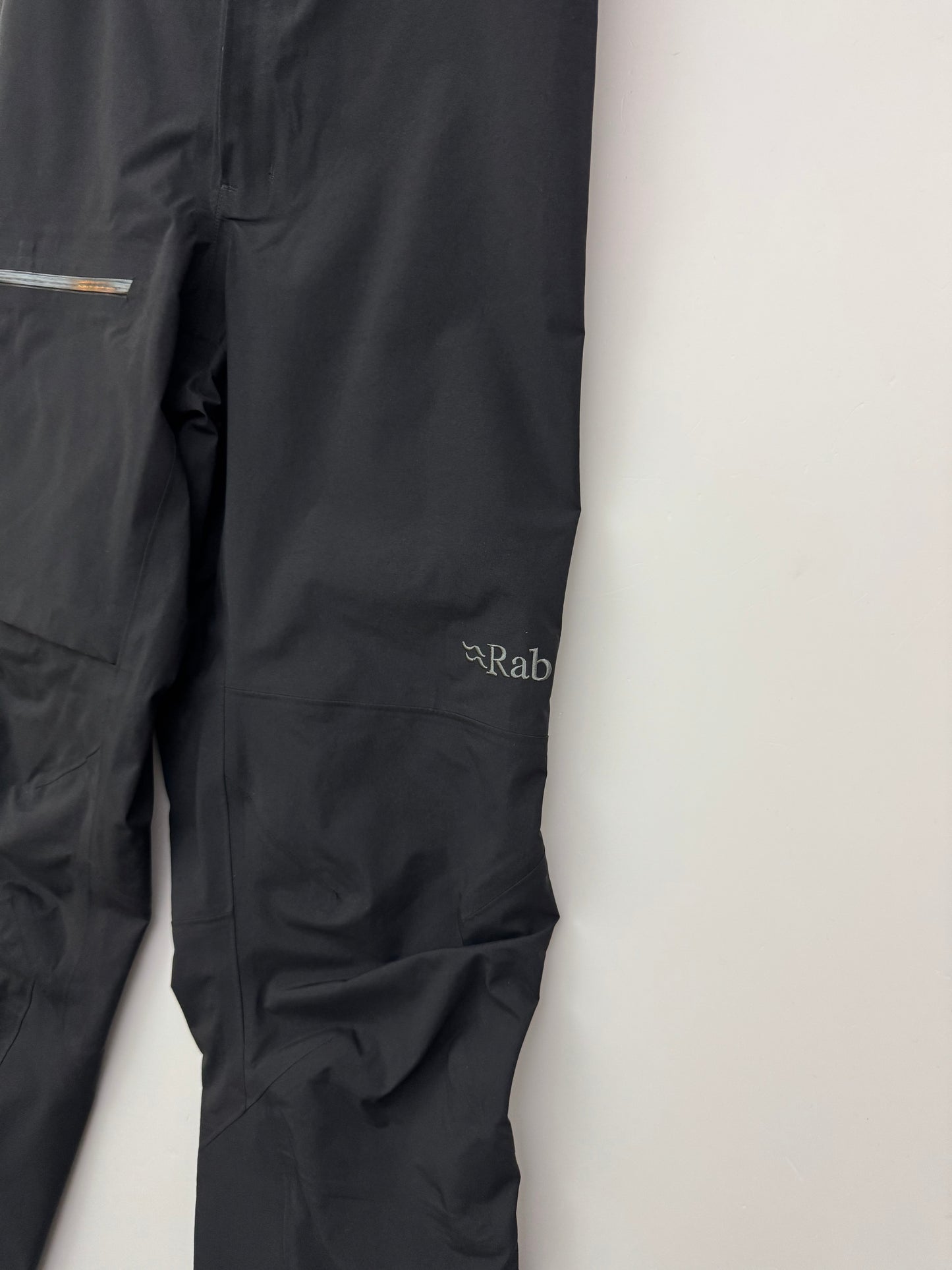 Rab Latok GTX Bib Black Men's Small Gore-Tex Pro Waterproof Salopettes