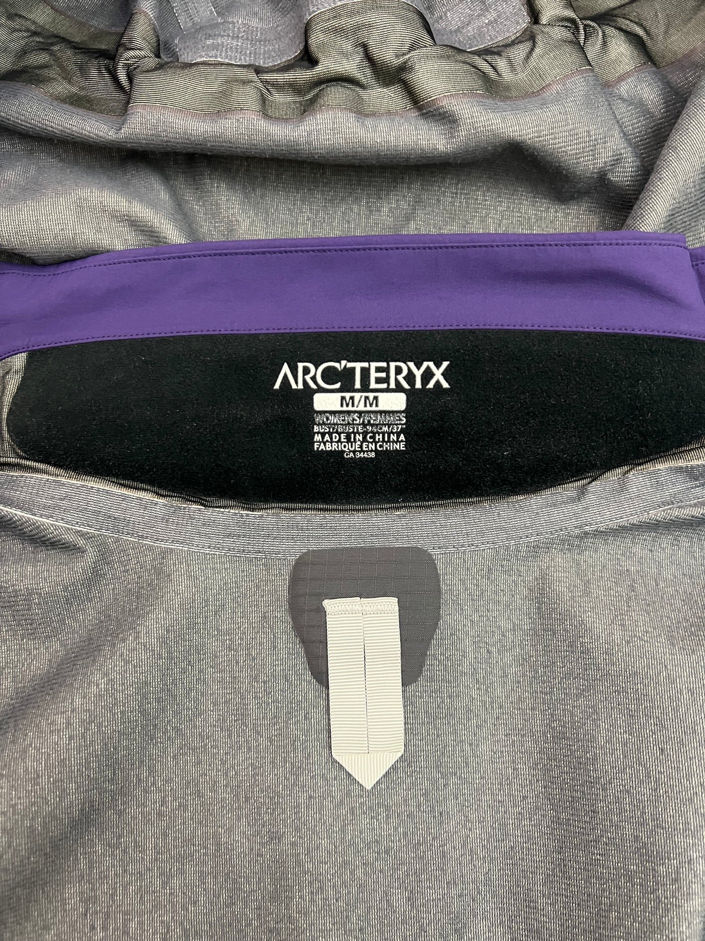 Arc’teryx Stingray Jacket Purple Women’s M Medium Gore-Tex RECCO