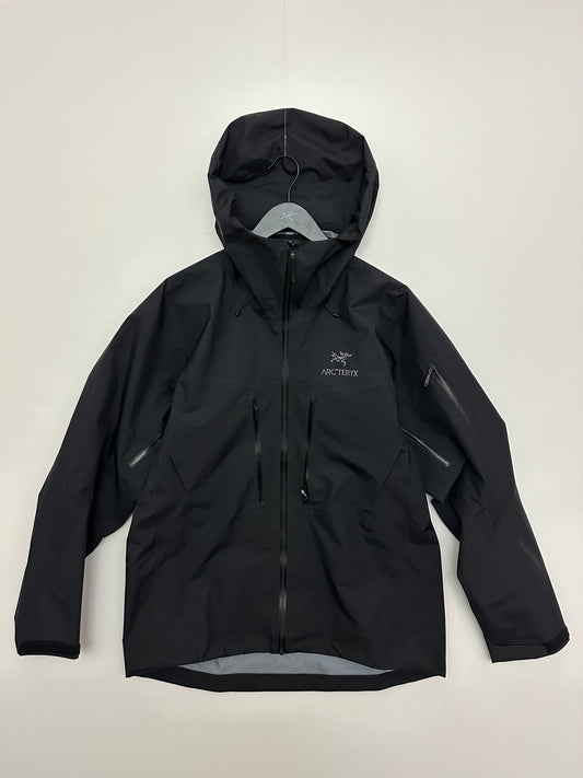 Arc’teryx Alpha SV Jacket Black Men’s XL Extra Large Gore-Tex Pro RECCO