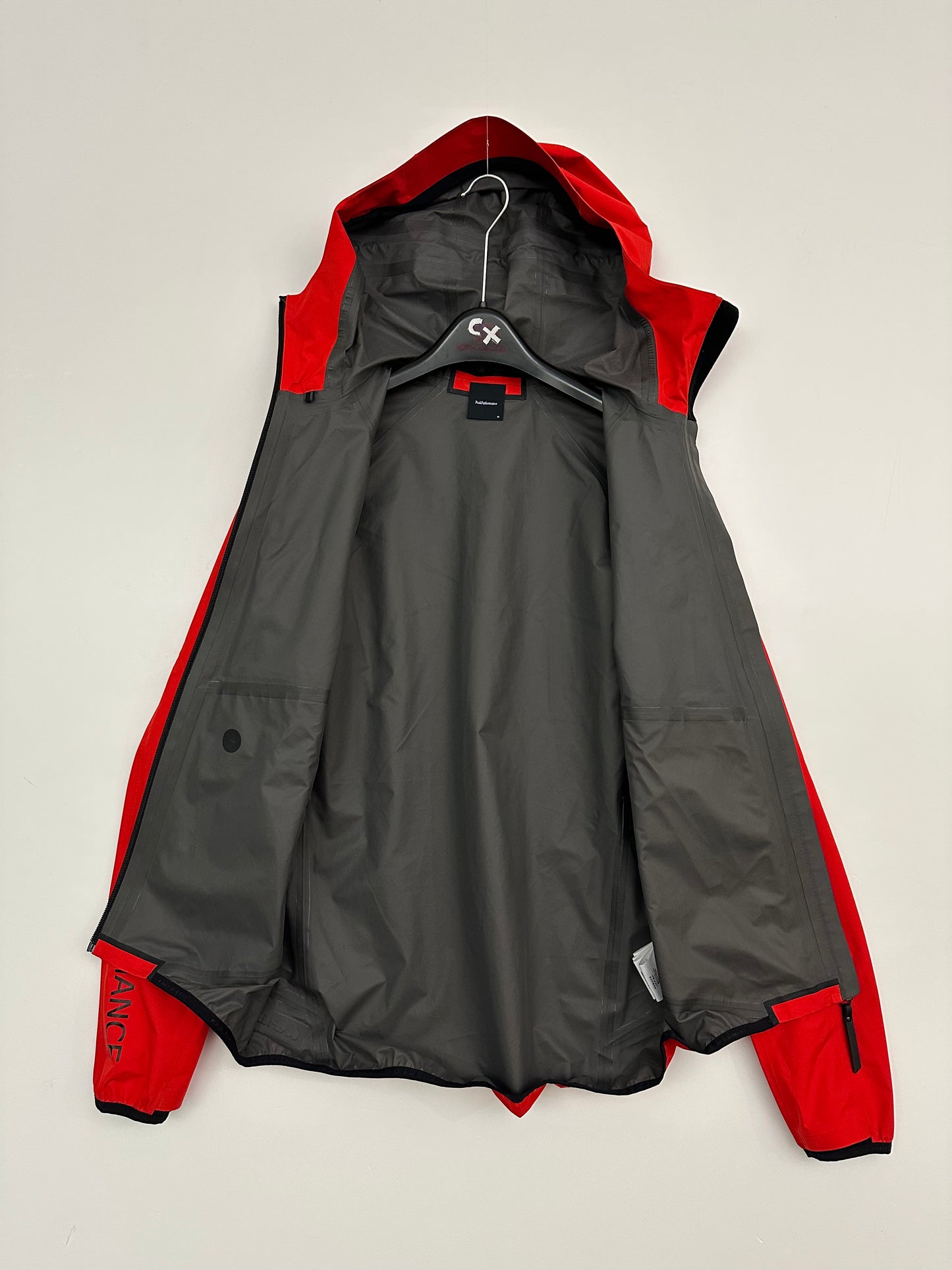 Peak Performance Commuter Shell Jacket Men's L Large Vibrant Red Gore-Tex