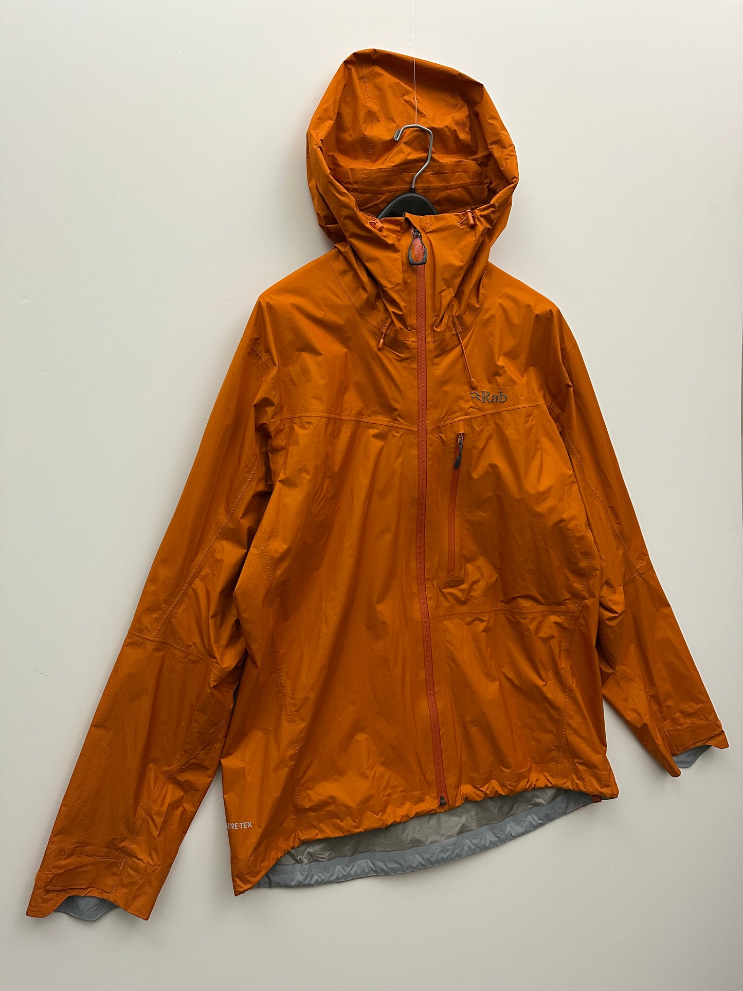 Rab Latok Paclite Plus Jacket Marmalade Orange Men’s XL Extra Large Gore-Tex
