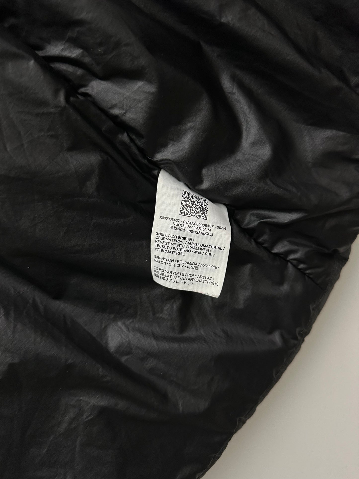 Arc’teryx Nuclei SV Parka Black Men's XXL