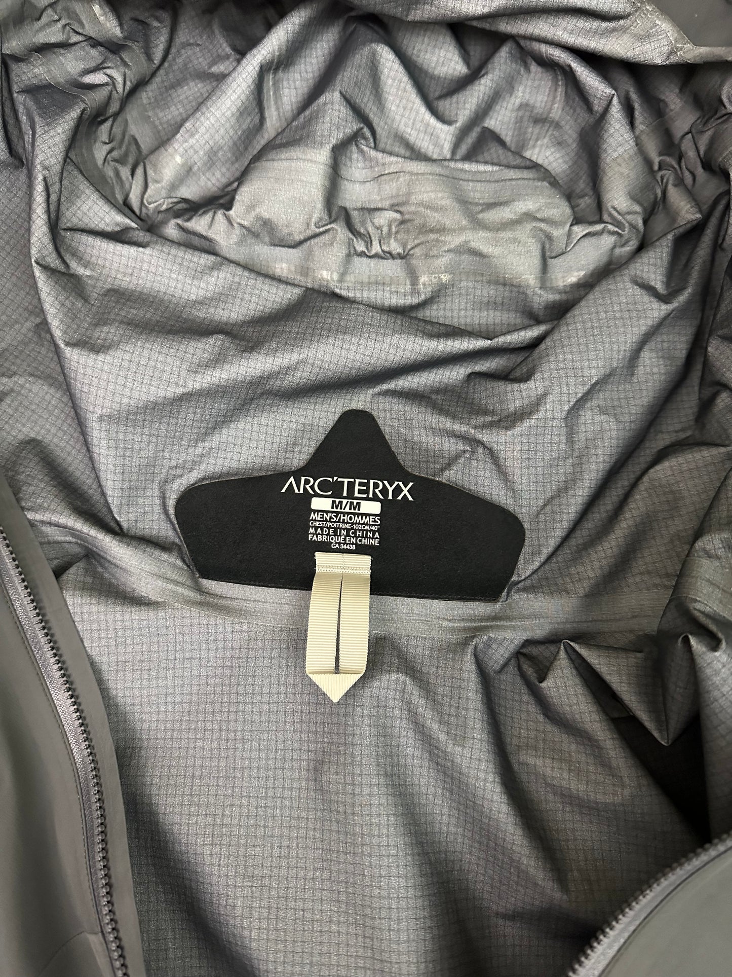 Arc’teryx Alpha FL Jacket Grey Men’s M Medium Gore-Tex Pro