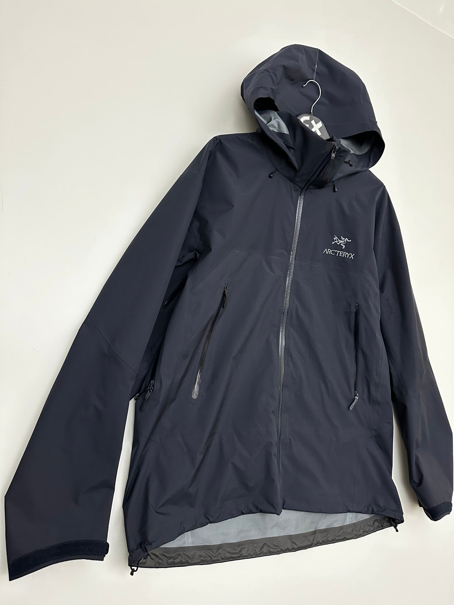 Arc’teryx Beta AR Jacket Black Sapphire Blue Men’s XXL Gore-Tex Pro RECCO