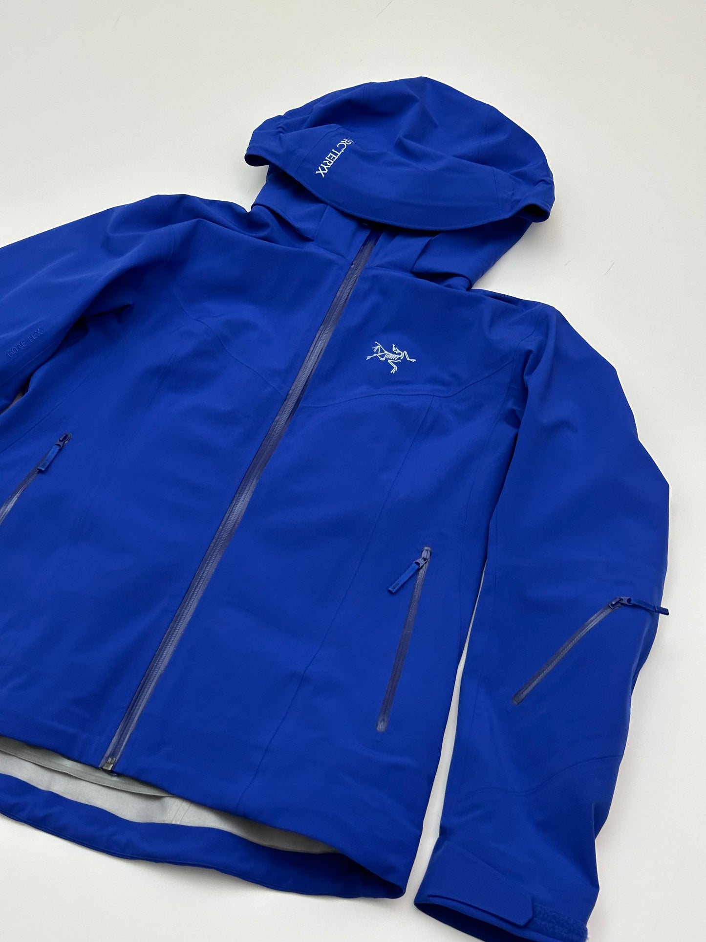 Arc’teryx Ravenna Jacket Blue Women’s L Large Gore-Tex RECCO