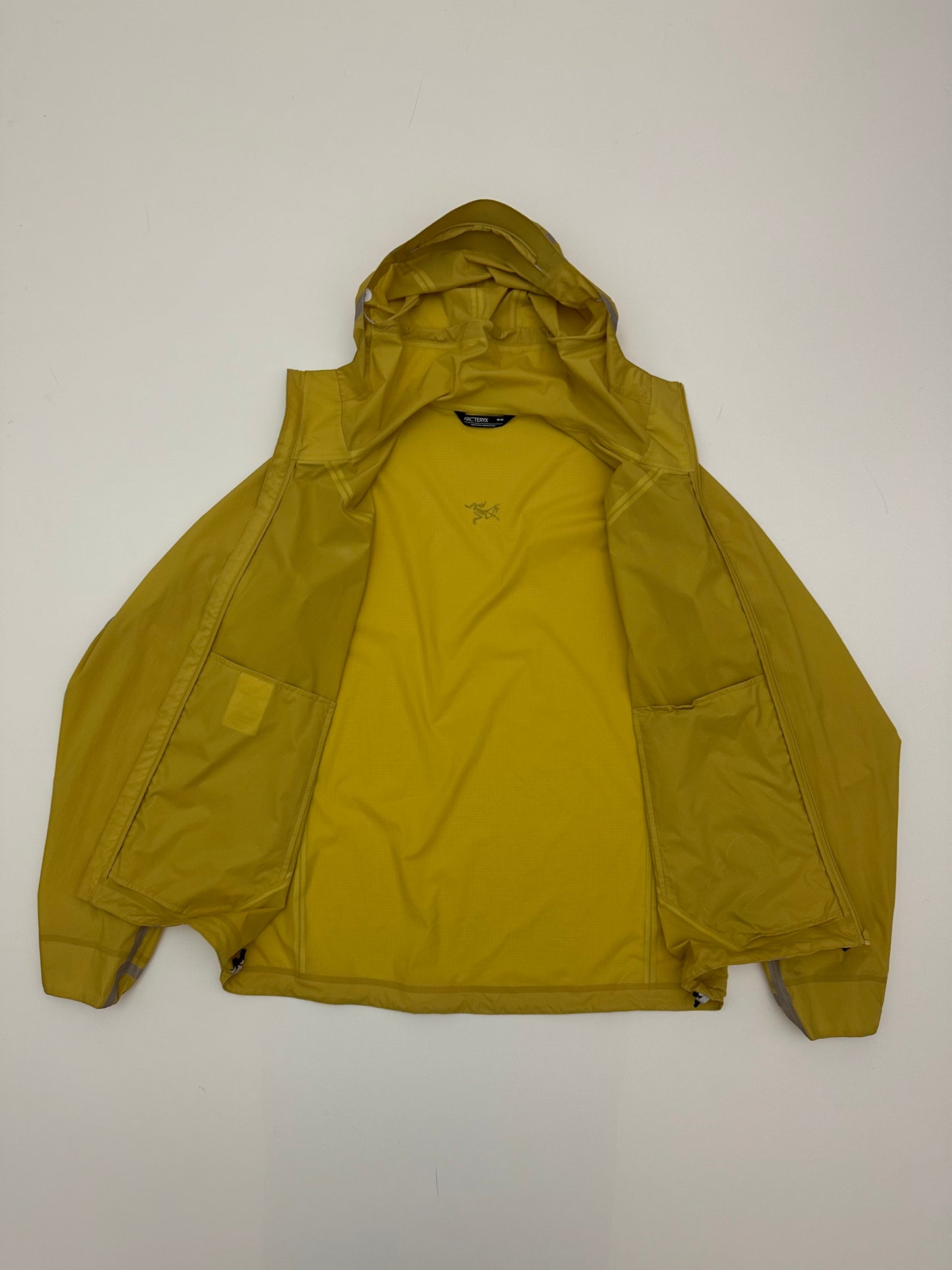 Arc’teryx System A Moroz Shell Jacket Sand Flax Yellow Men’s M Medium