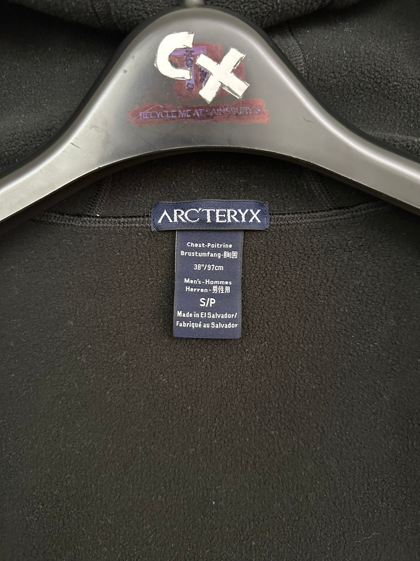 Arc’teryx LEAF Naga Hoody Full Zip Black Men’s S Small