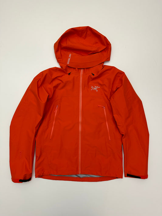 Arc’teryx Beta Lightweight Jacket Phenom Orange Men’s L Large Gore-Tex RECCO