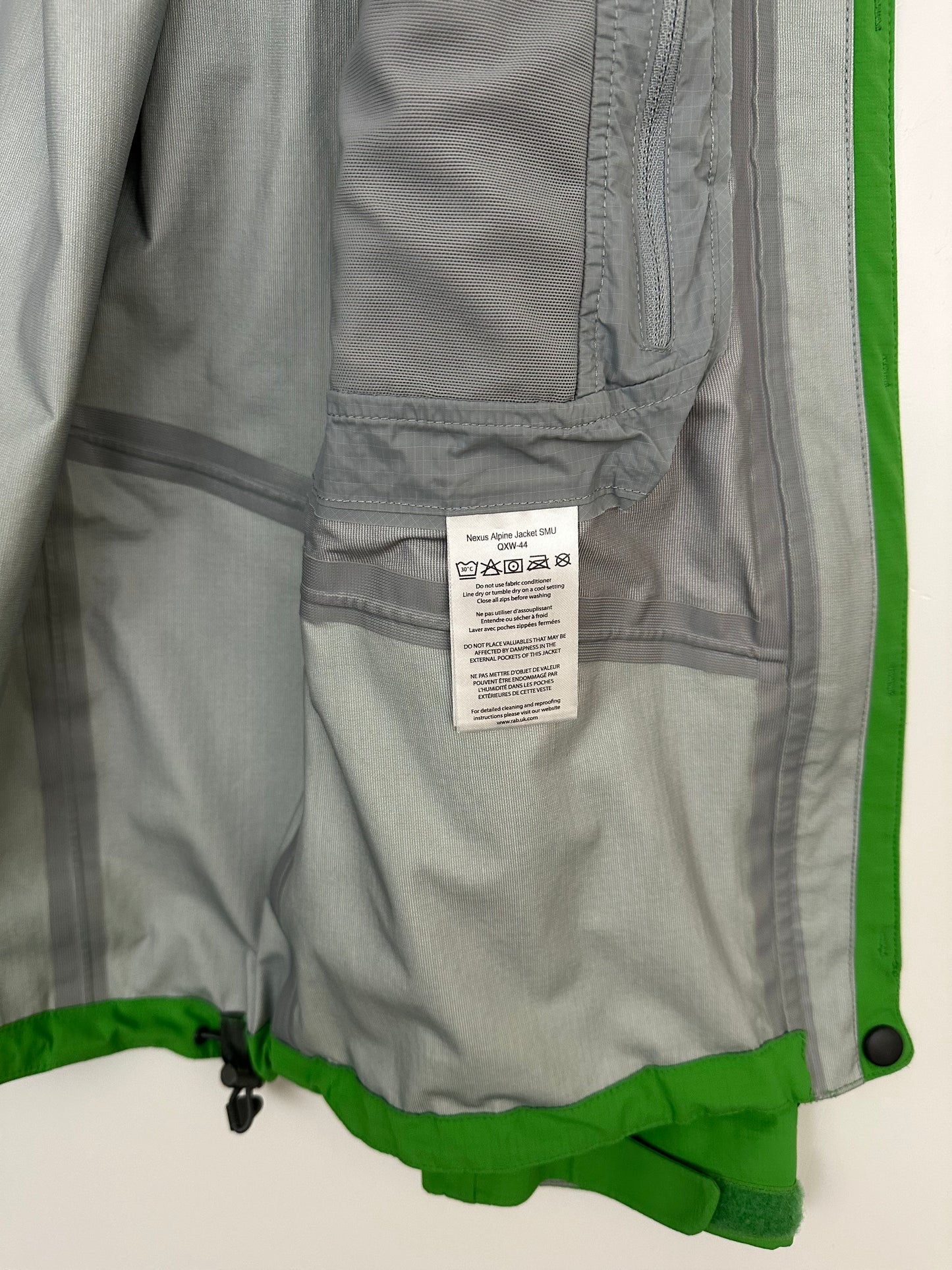 Rab Nexus Alpine Jacket SMU Men's Medium Evergreen