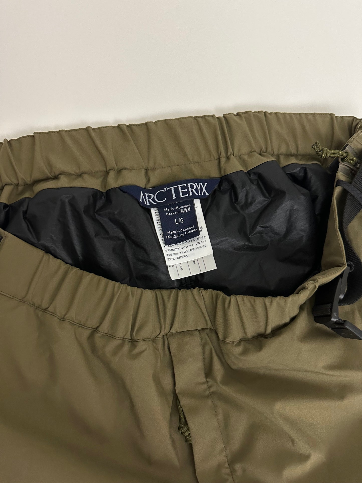 Arc'teryx LEAF Fusion Pant Crocodile Green Men’s L Large