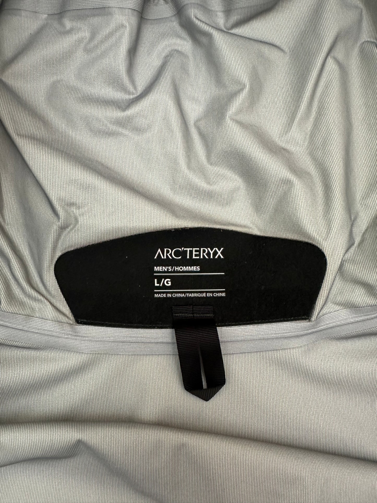 Arc’teryx Beta LT Jacket Binary Grey Men’s L Large Gore-Tex