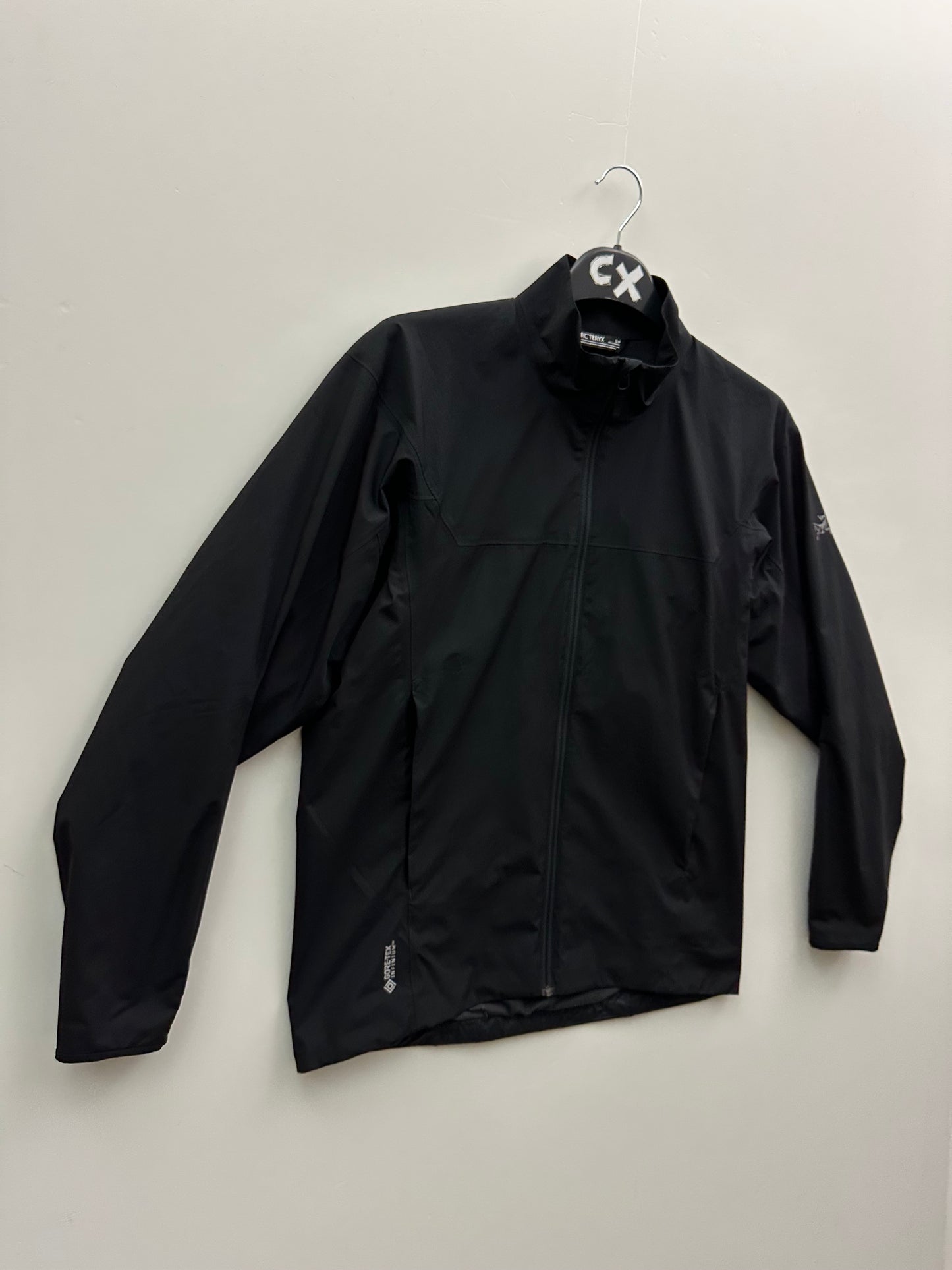 Arc’teryx Solano Jacket Black Men’s S Small Gore-Tex Infinium