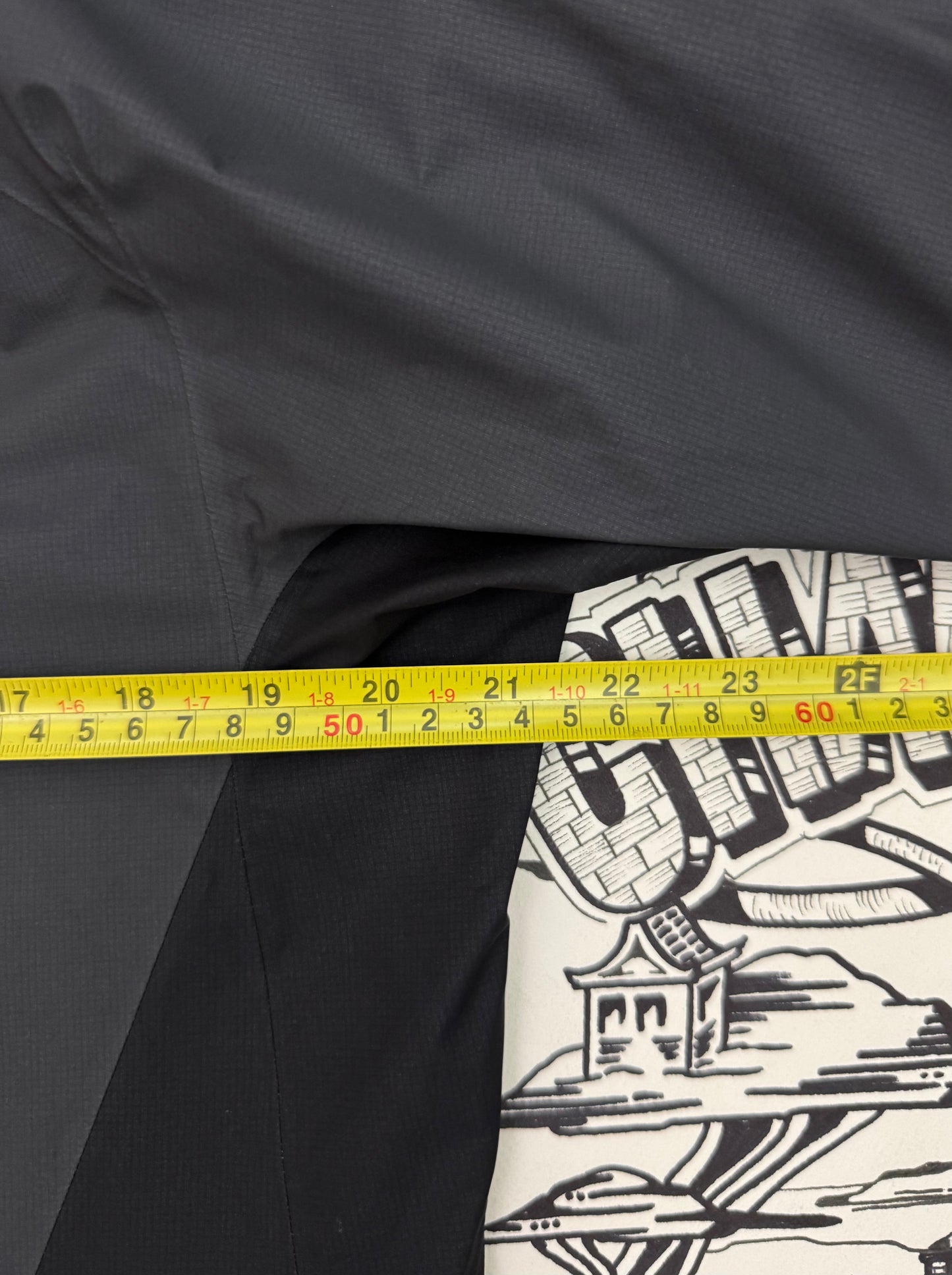 Arc'teryx Norvan Shell Jacket Black Grey Men's Small Gore-Tex RECCO
