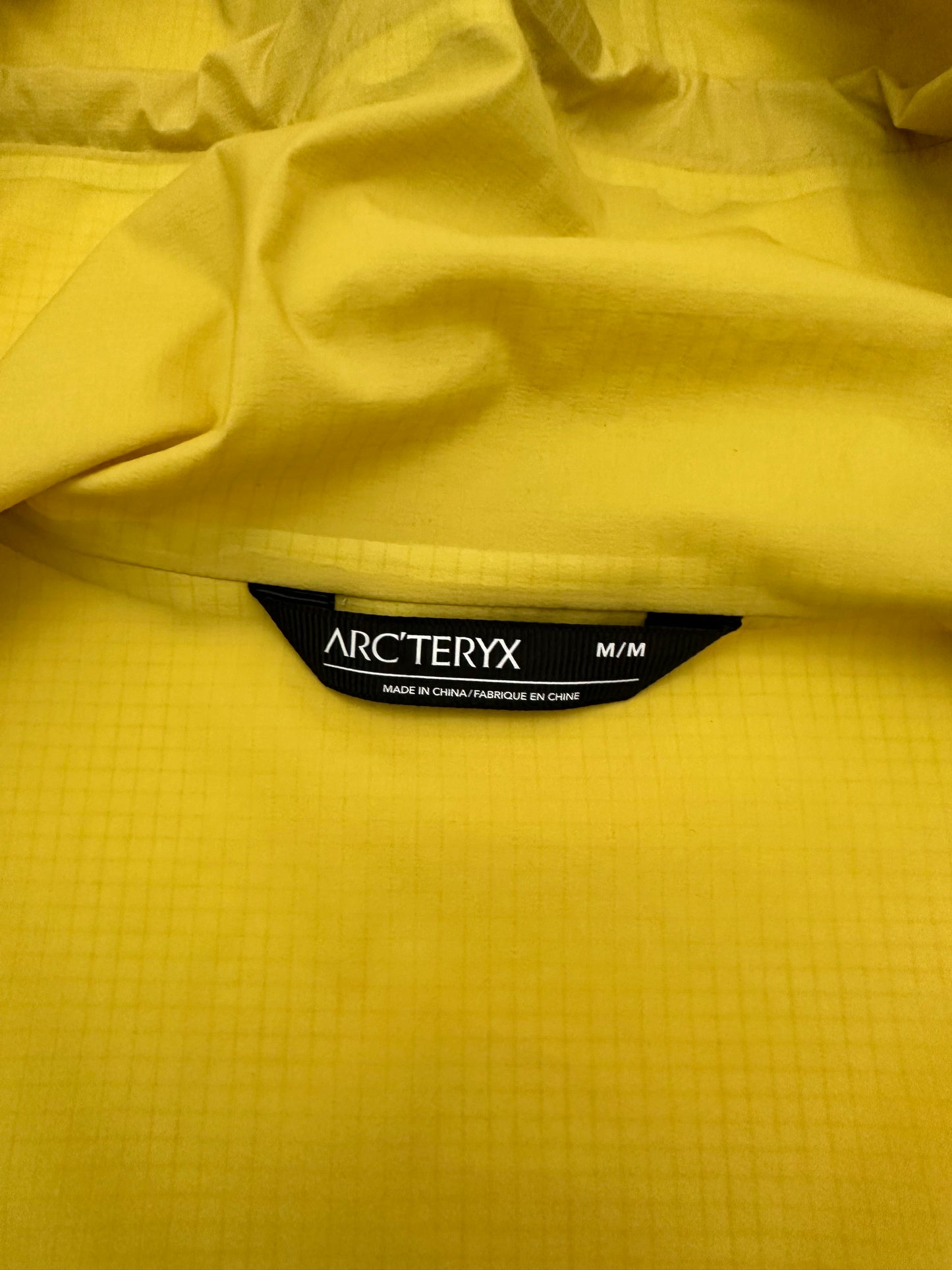 Arc’teryx System A Moroz Shell Jacket Sand Flax Yellow Men’s M Medium