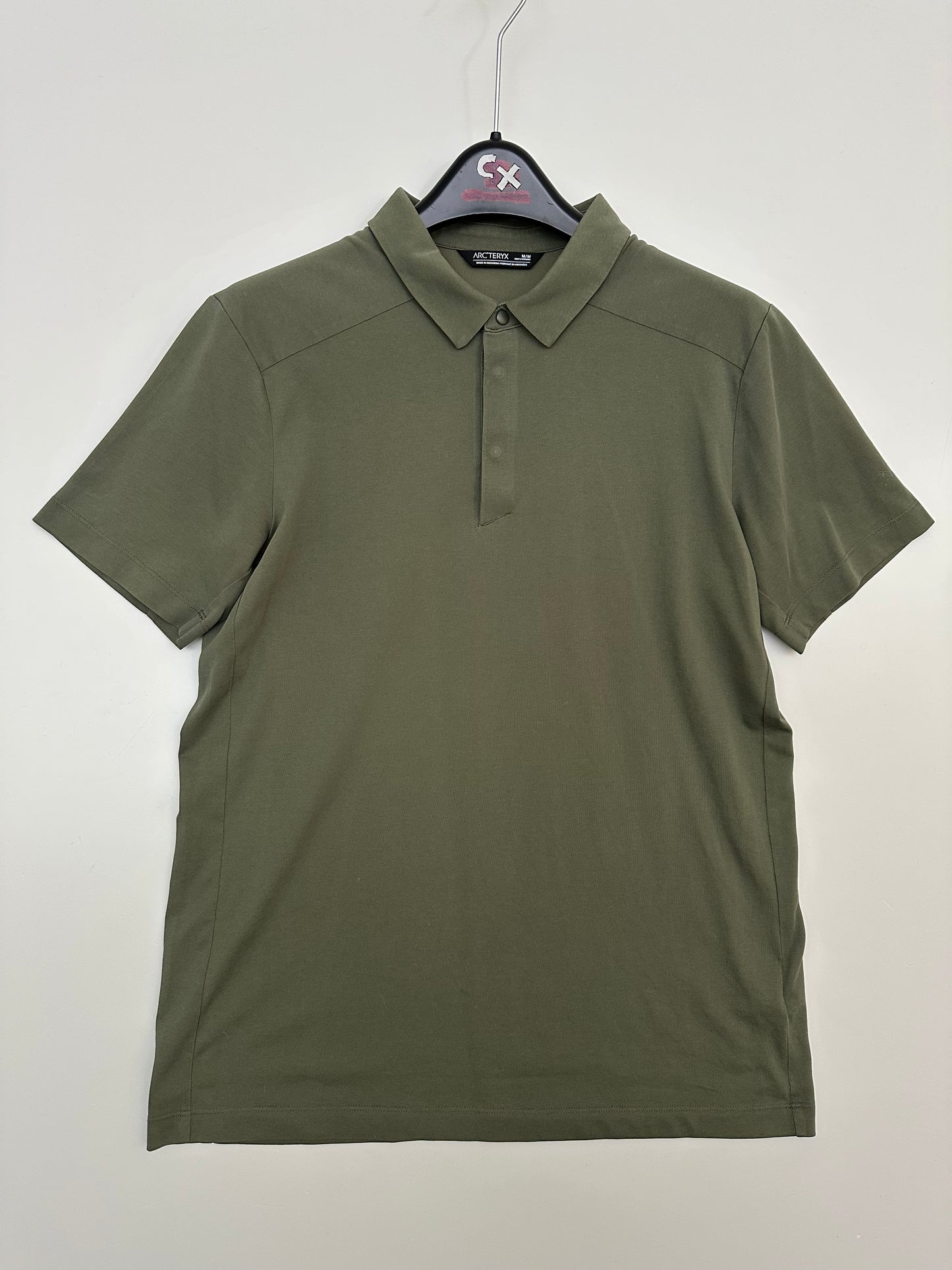 Arc’teryx Eris Polo T-Shirt Forage Green Men’s S Medium